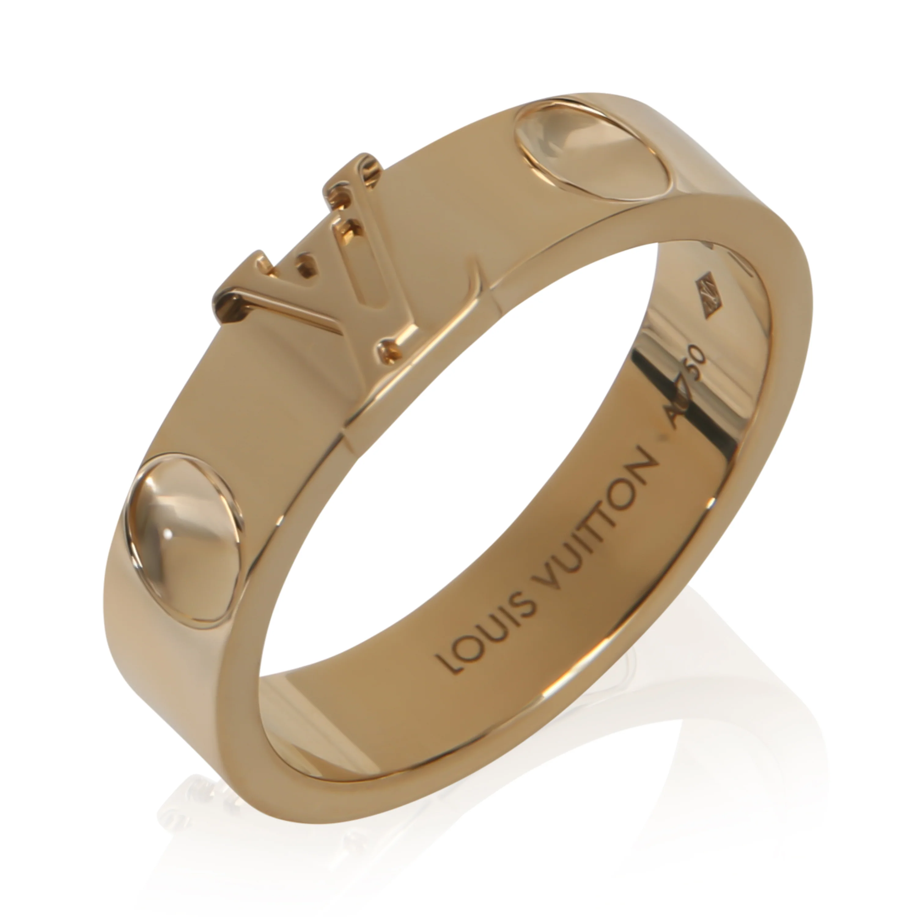 Yellow Gold Empreinte Ring - Image 4