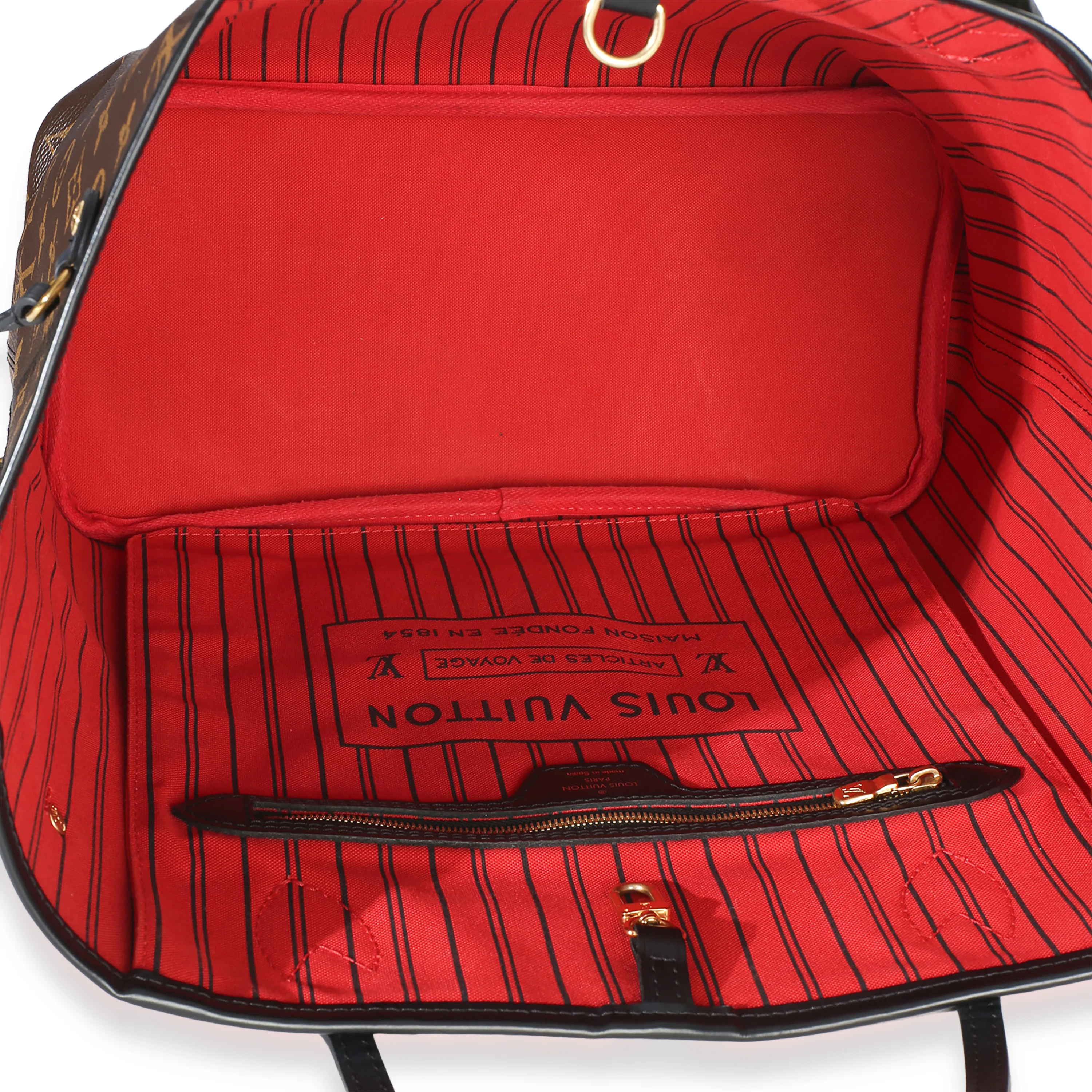 Red Multicolor Monogram Canvas Kabuki Neverfull MM - Image 8