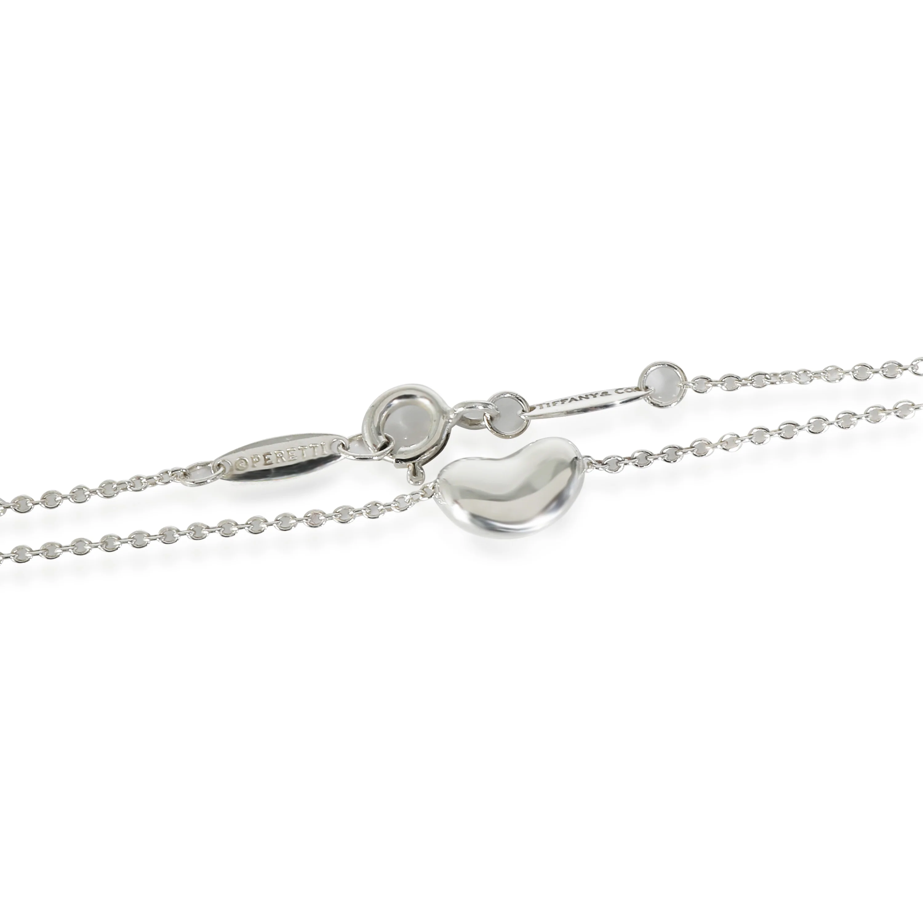 Sterling Silver Elsa Peretti Bean Pendant - Image 3