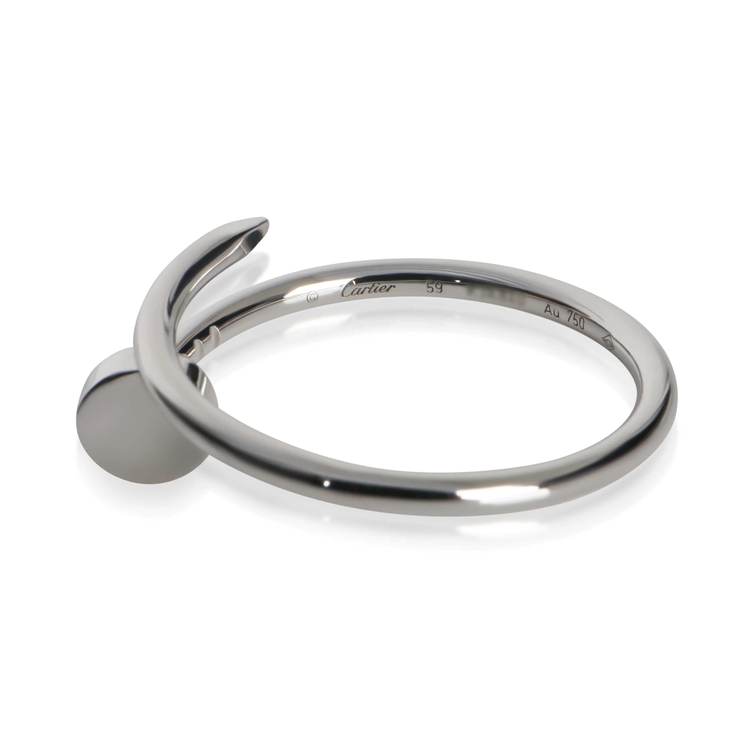 White Gold Small Model Juste Un Clou Ring - Image 2