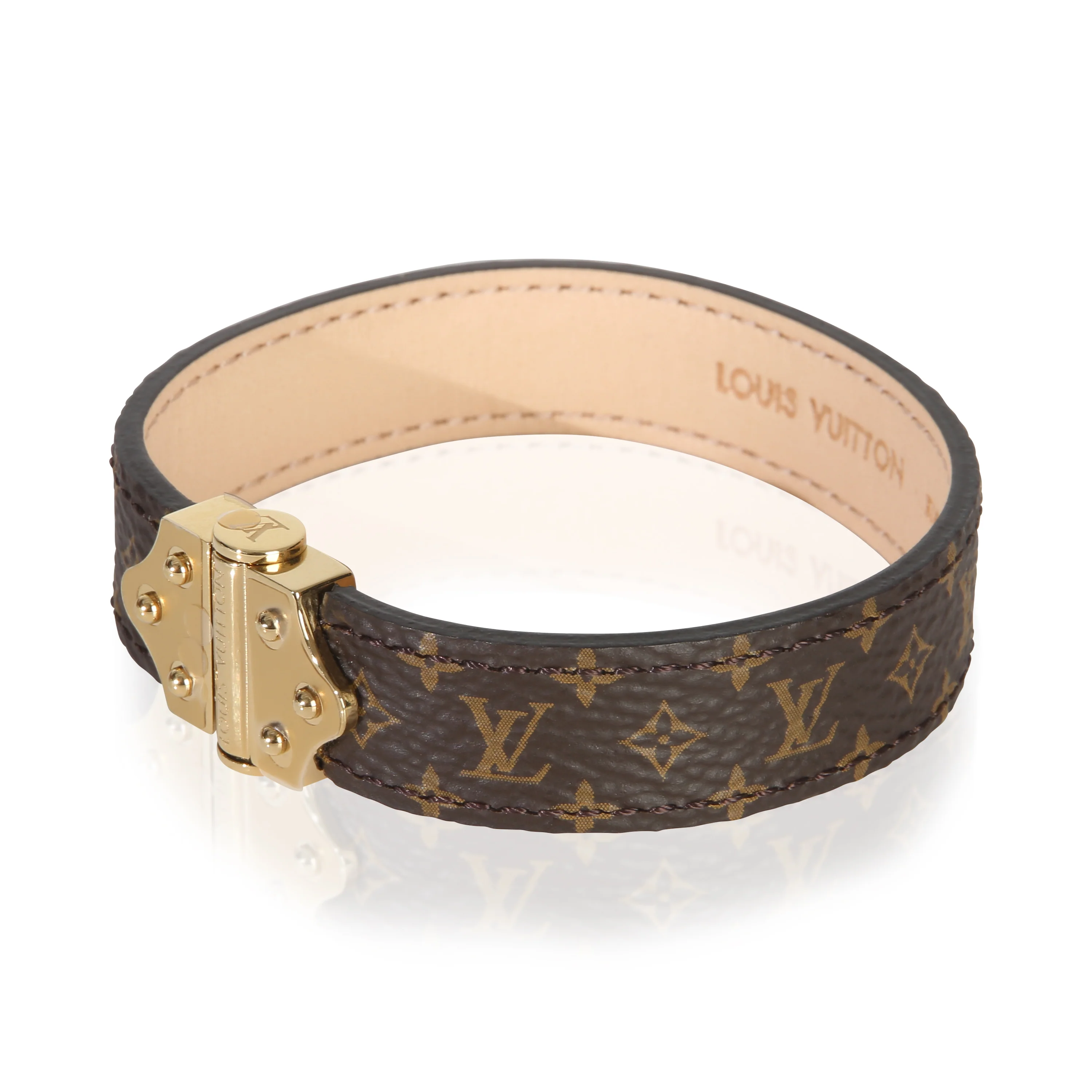 Gold-Plated  Nano Monogram Bracelet - Image 2