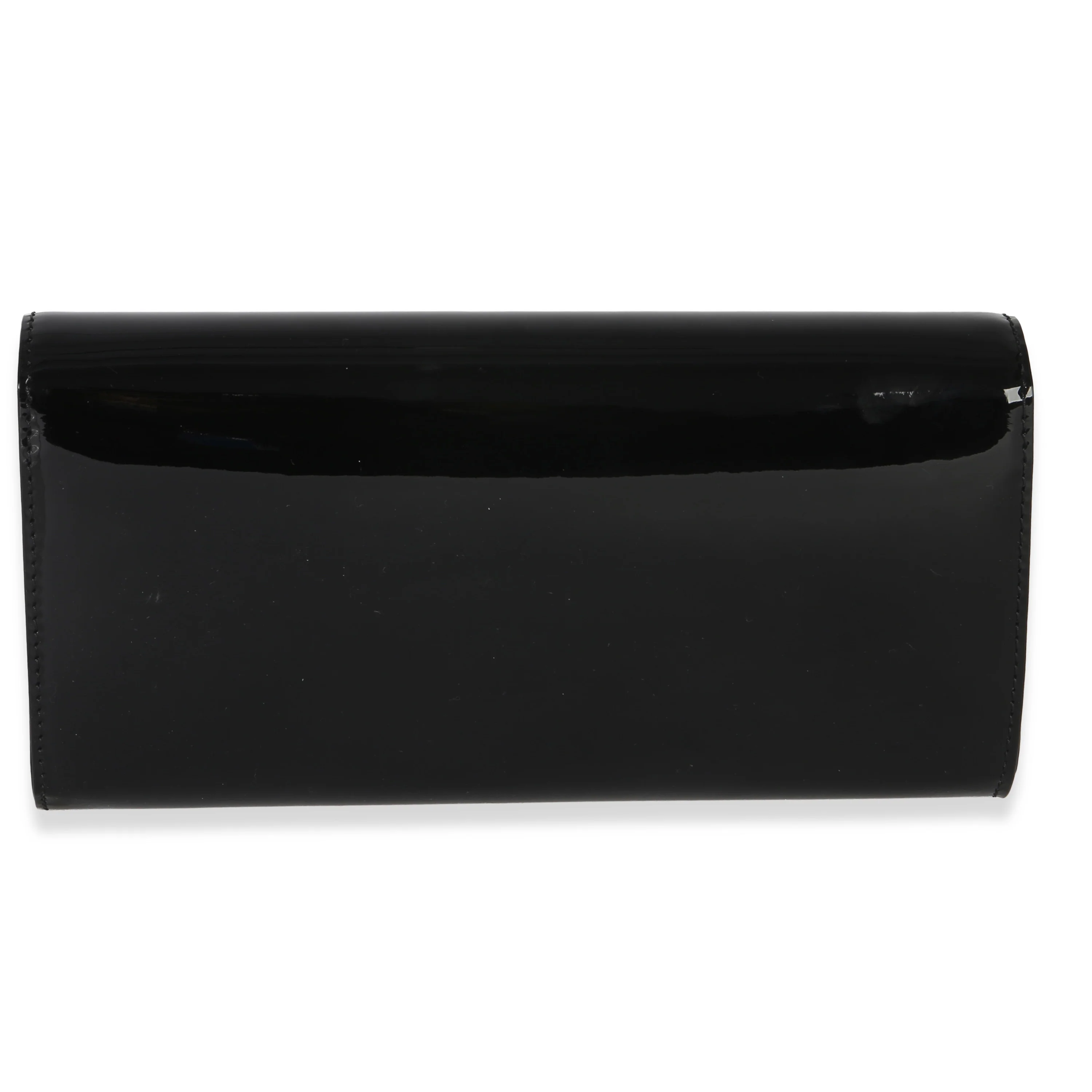 Black Patent Louise Clutch - Image 3