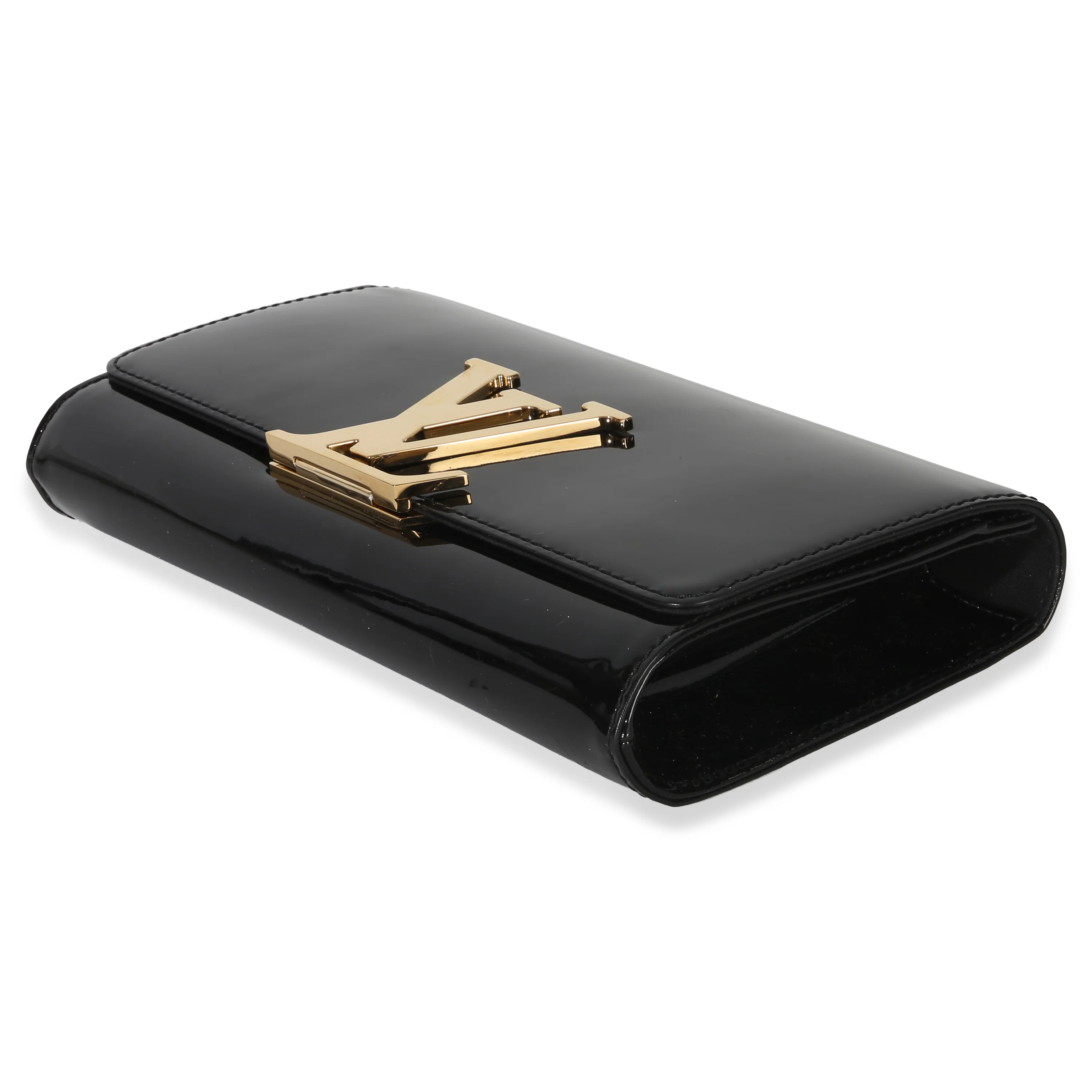 Black Patent Louise Clutch - Image 5