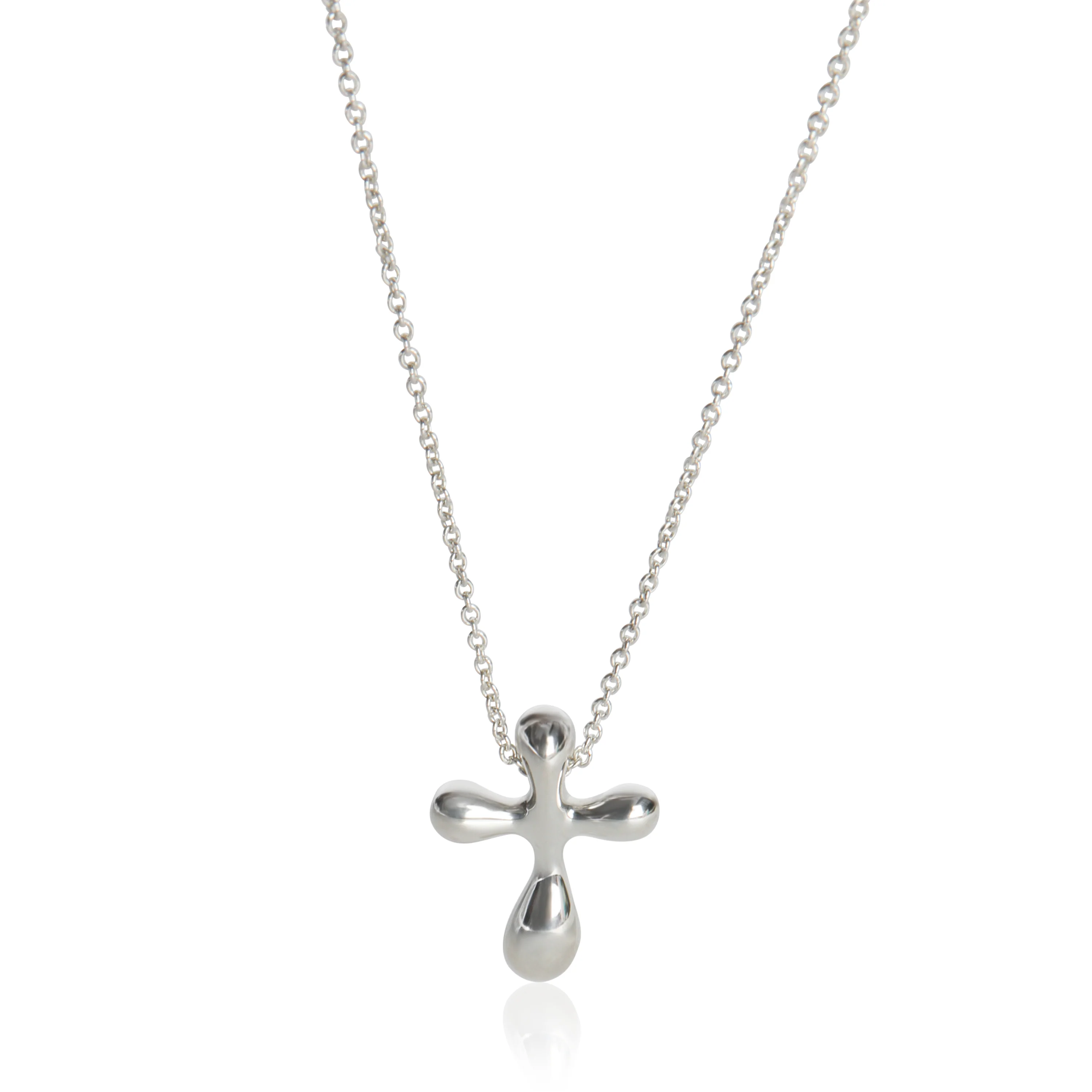 Sterling Silver  Elsa Peretti Cross Pendant