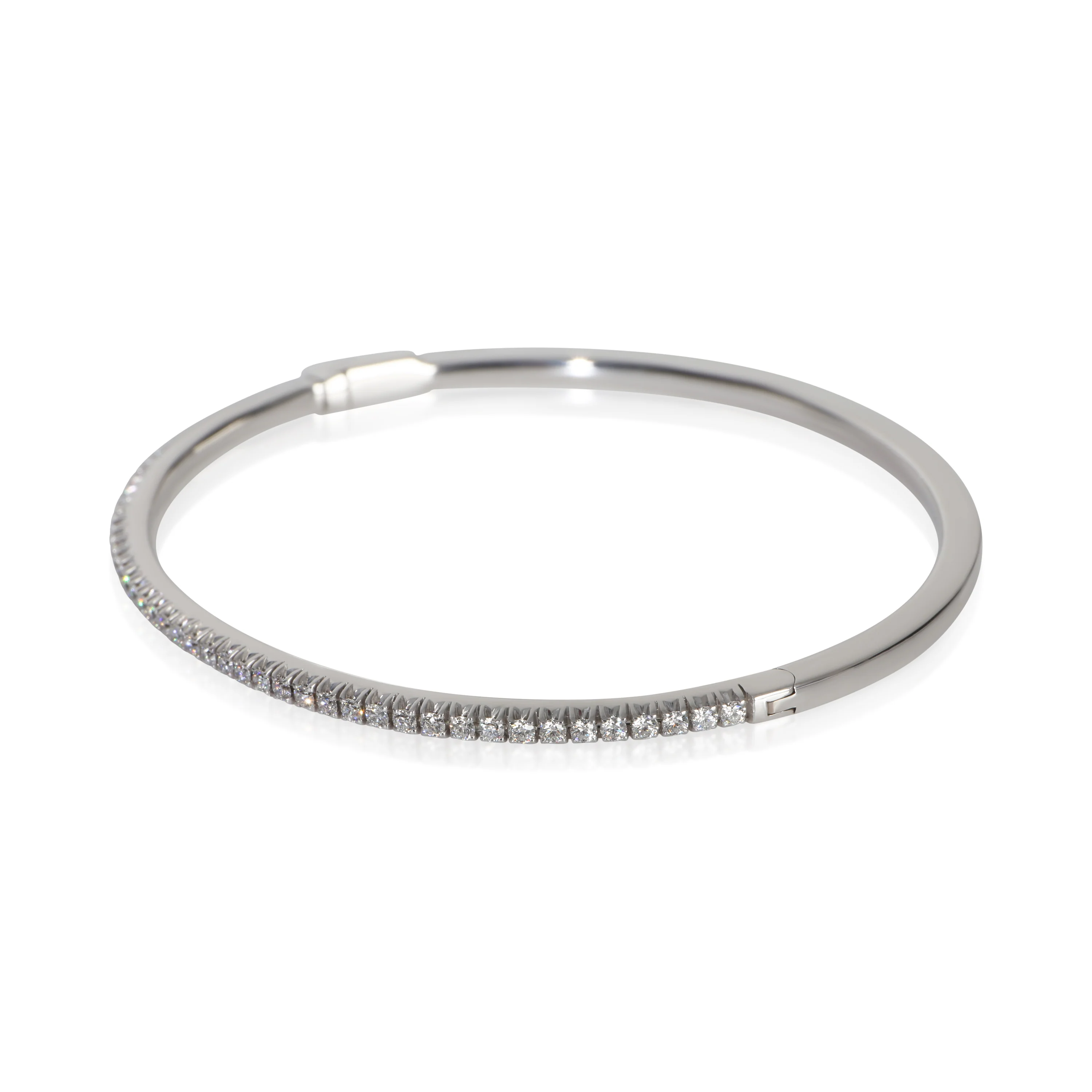 White Gold Diamond Metro Bracelet - Image 2