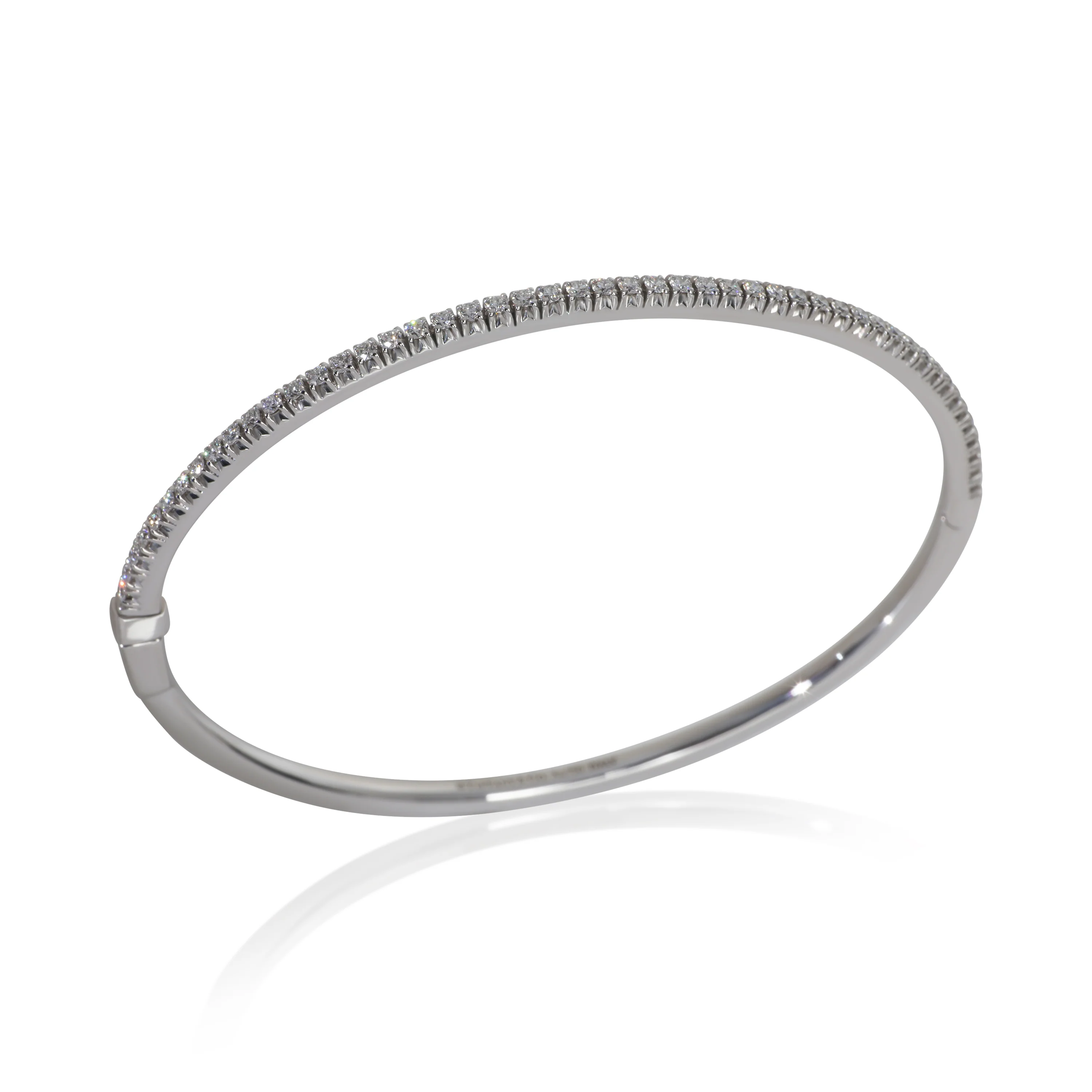 White Gold Diamond Metro Bracelet - Image 6