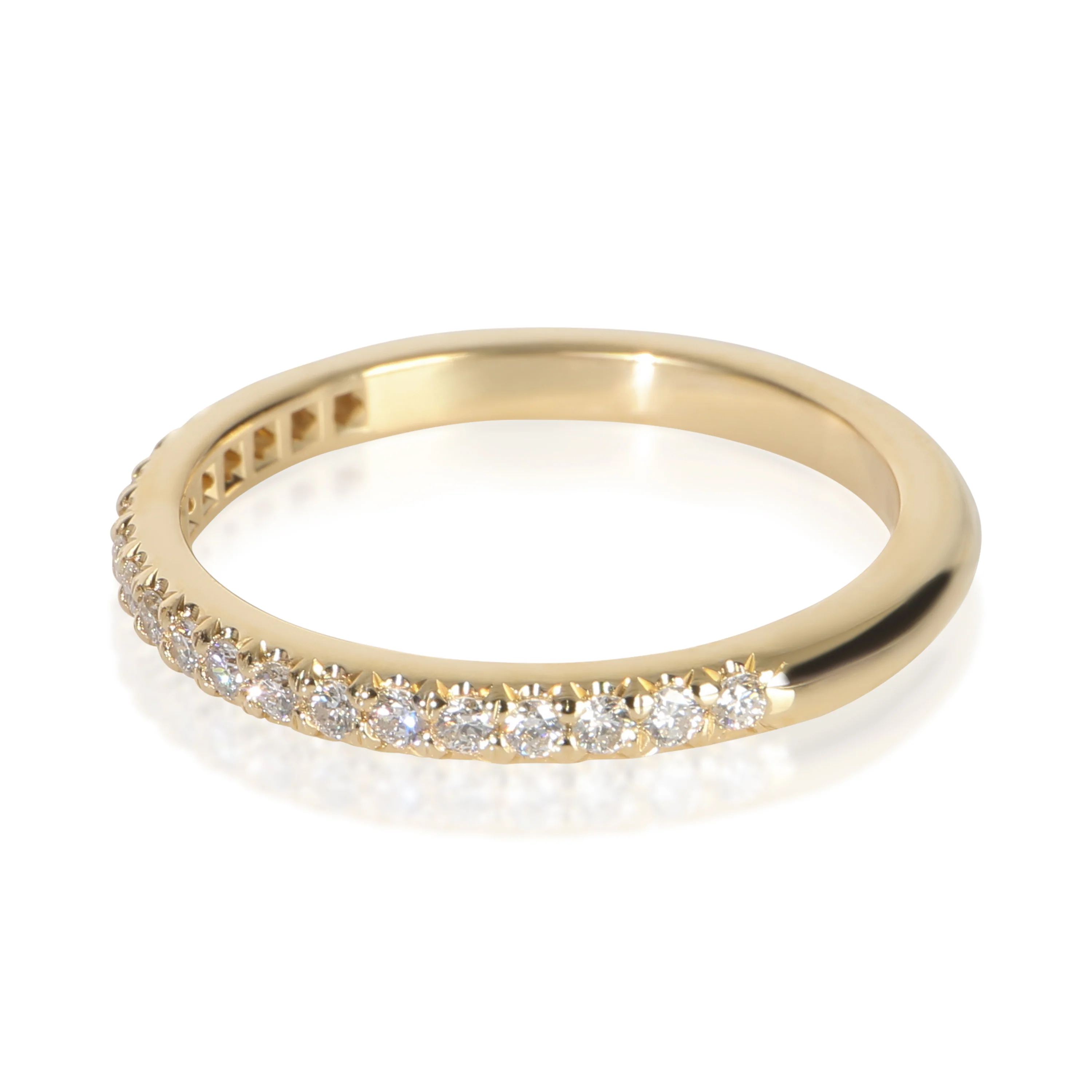 Yellow Gold Diamond Soleste Band - Image 2