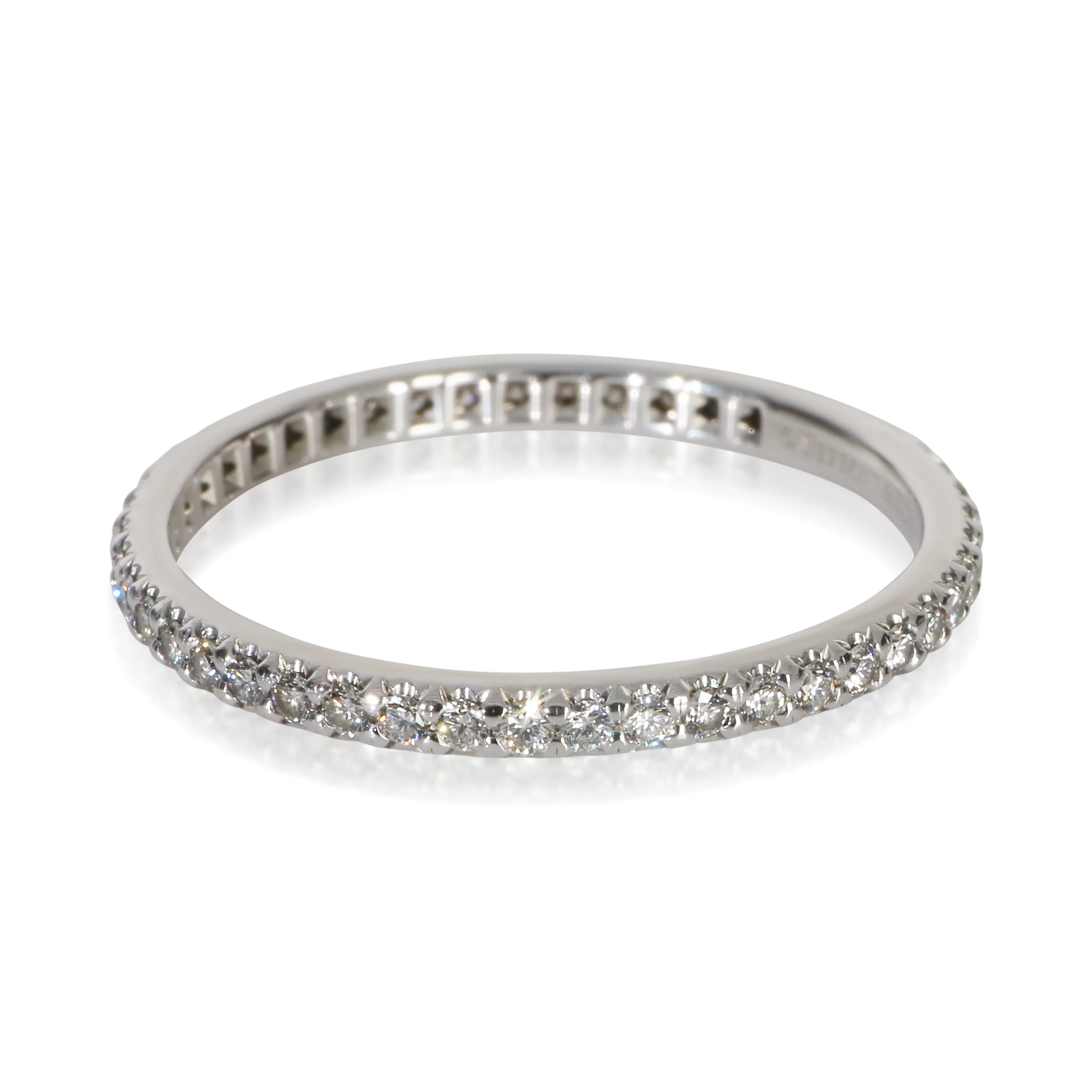 Platinum Diamond Tiffany Forever Band - Image 2