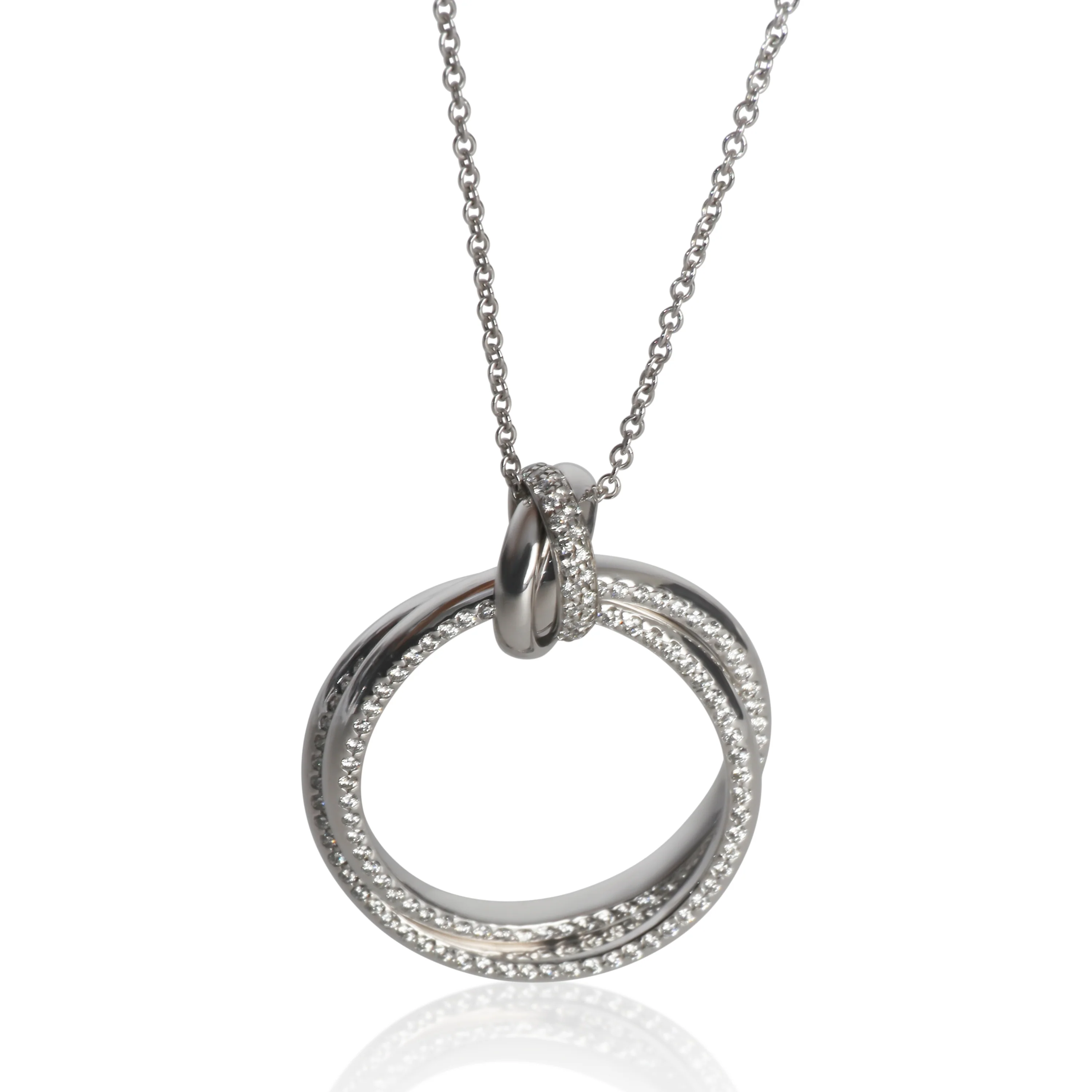 White Gold Diamond Paloma Picasso Melody Pendant