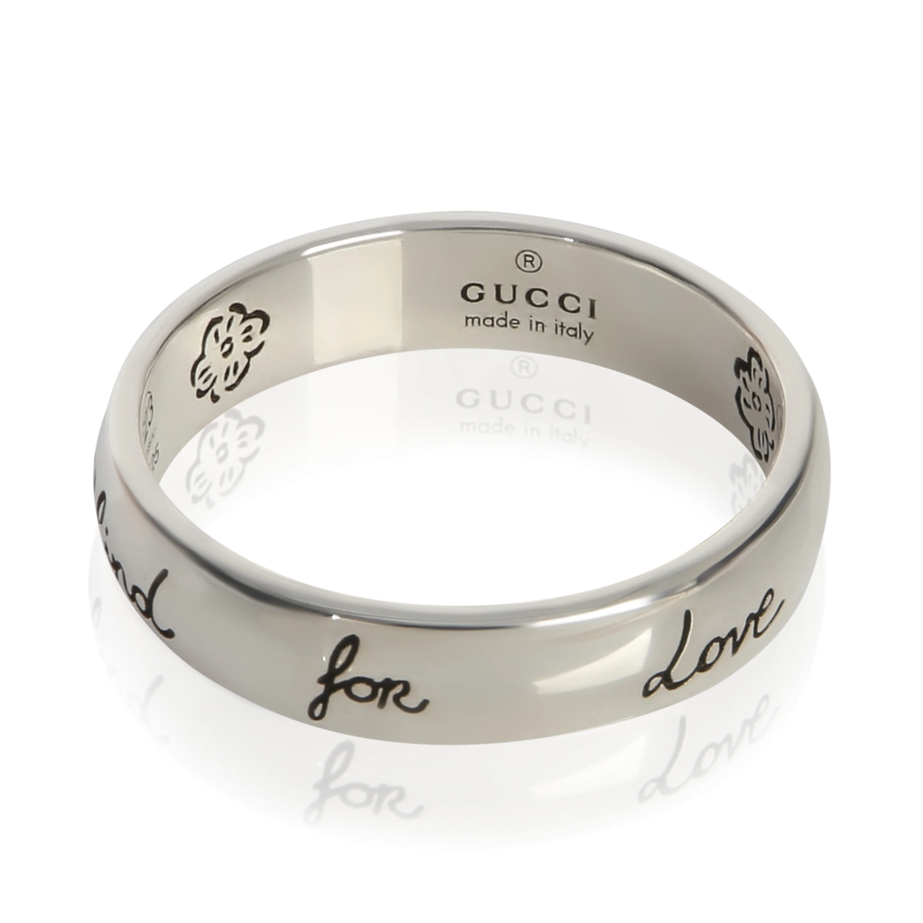 Sterling Silver  Blind For Love Ring