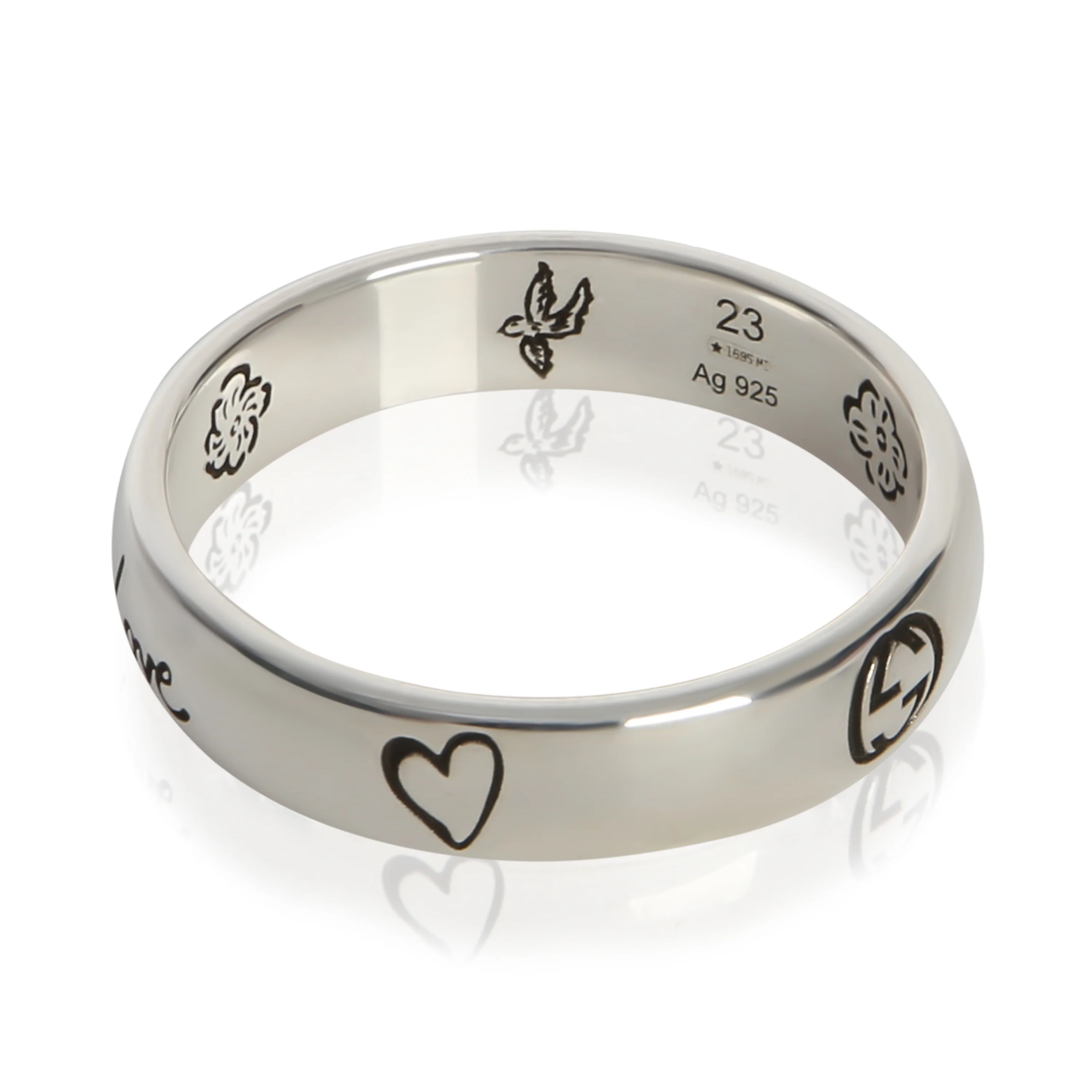 Sterling Silver  Blind For Love Ring - Image 3