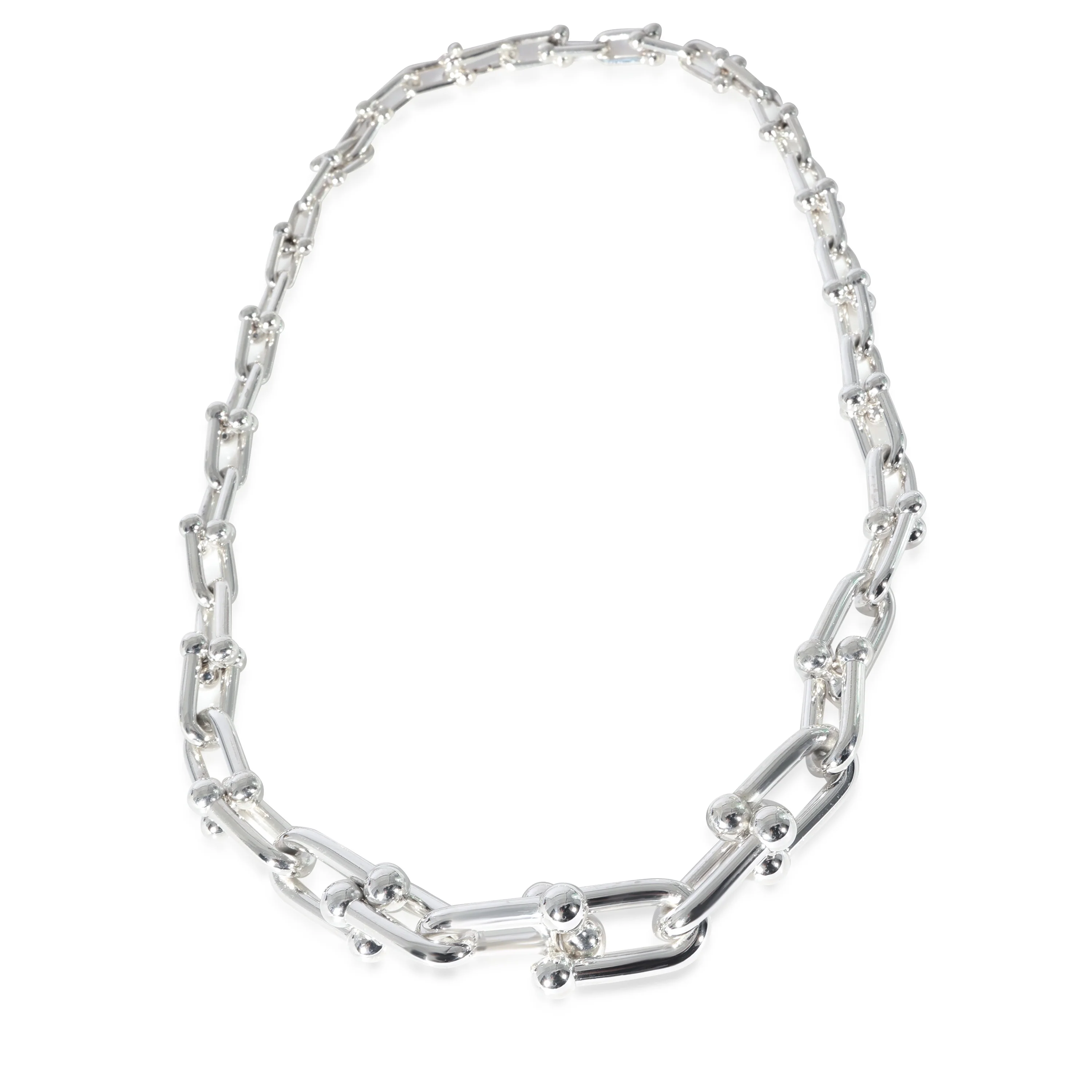 Sterling Silver HardWear Graduating Link Necklace - Image 2