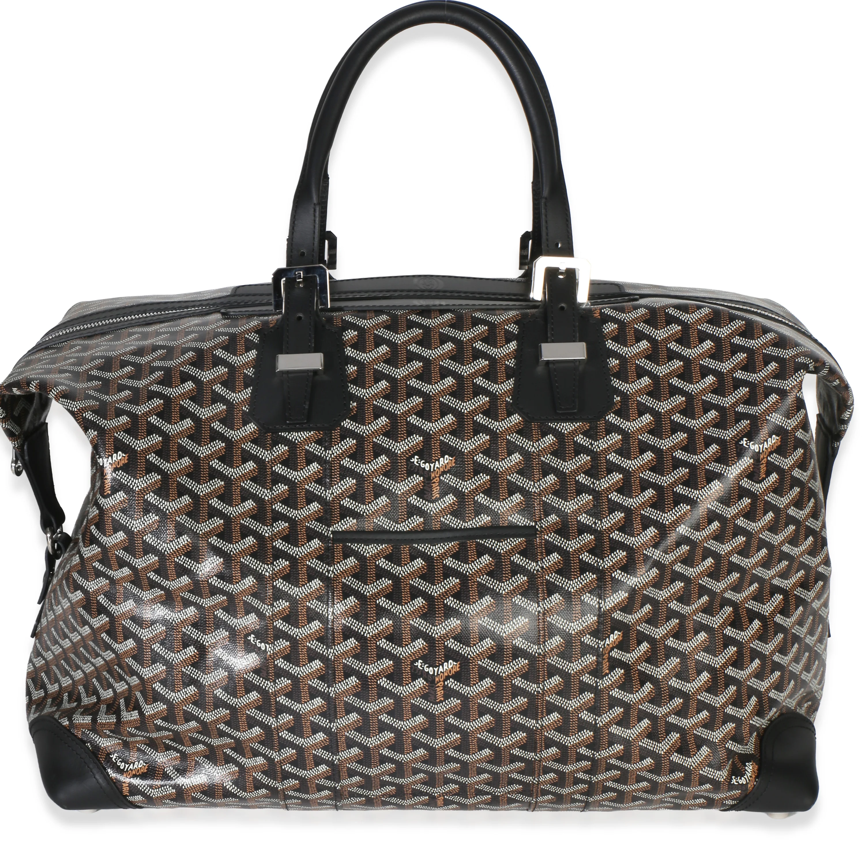 Black Goyardine Canvas Boeing 45