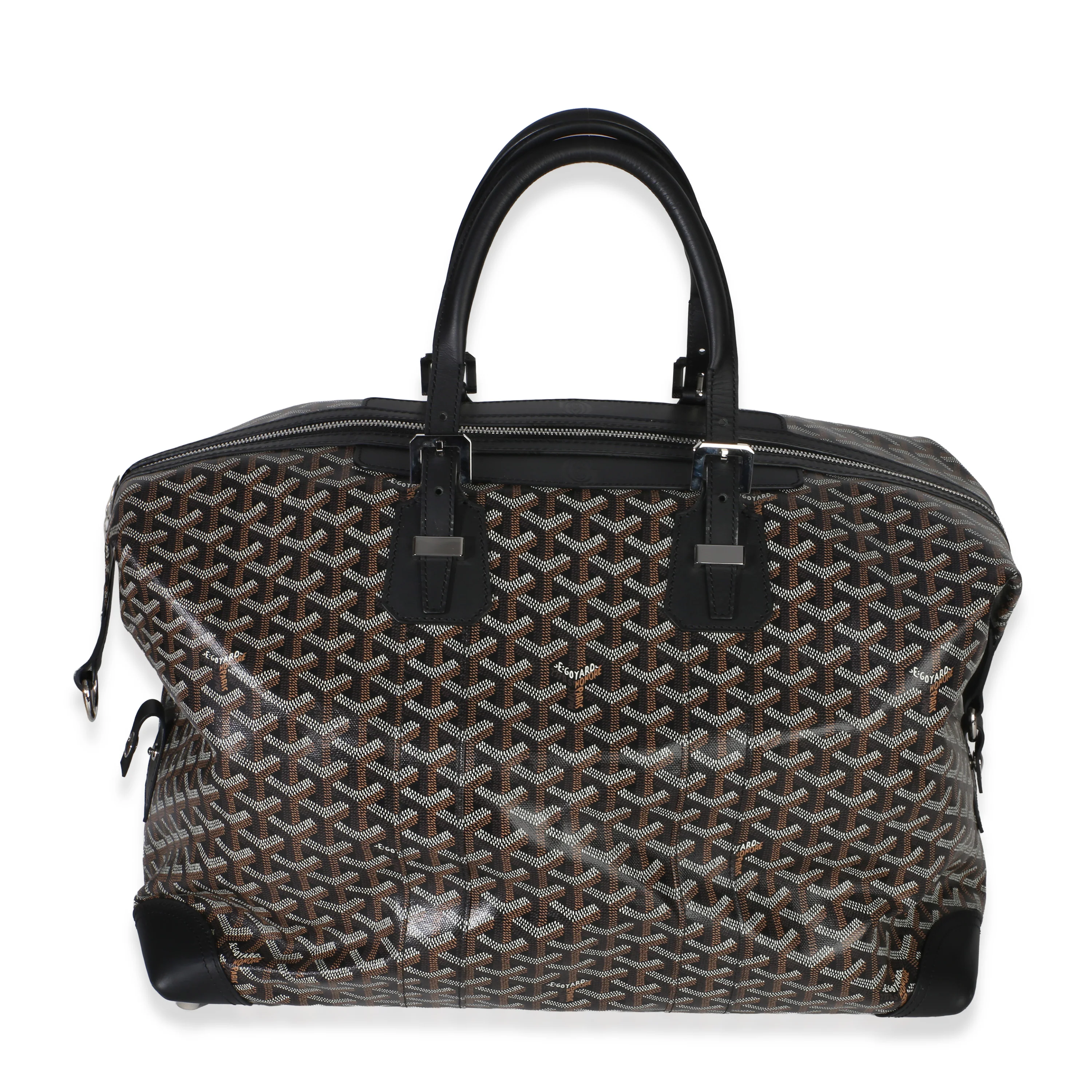 Black Goyardine Canvas Boeing 45 - Image 4