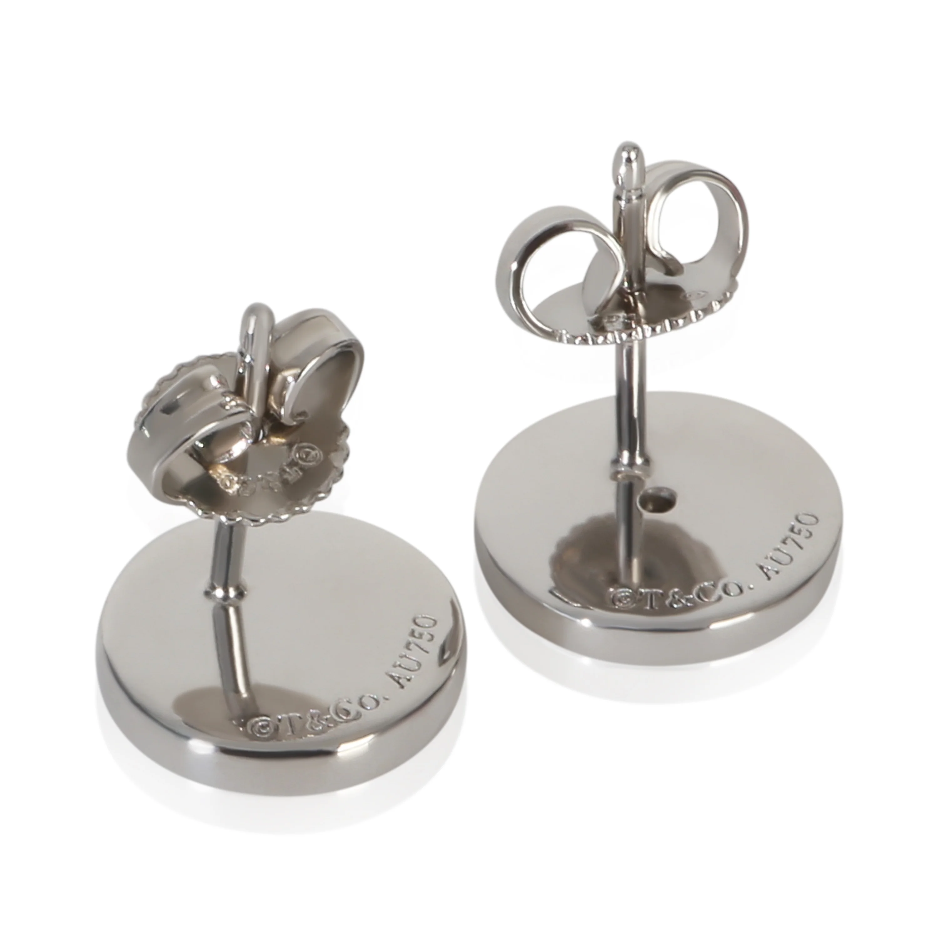 White Gold Diamond Atlas Earrings - Image 3