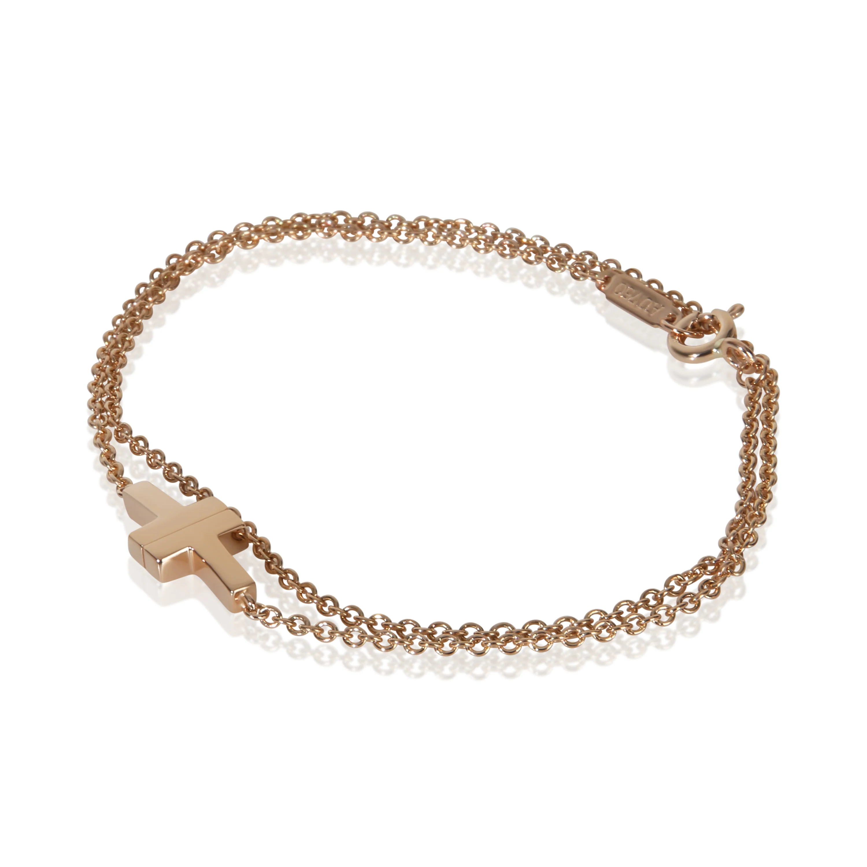 Rose Gold  Tiffany T Wrap Bracelet - Image 2