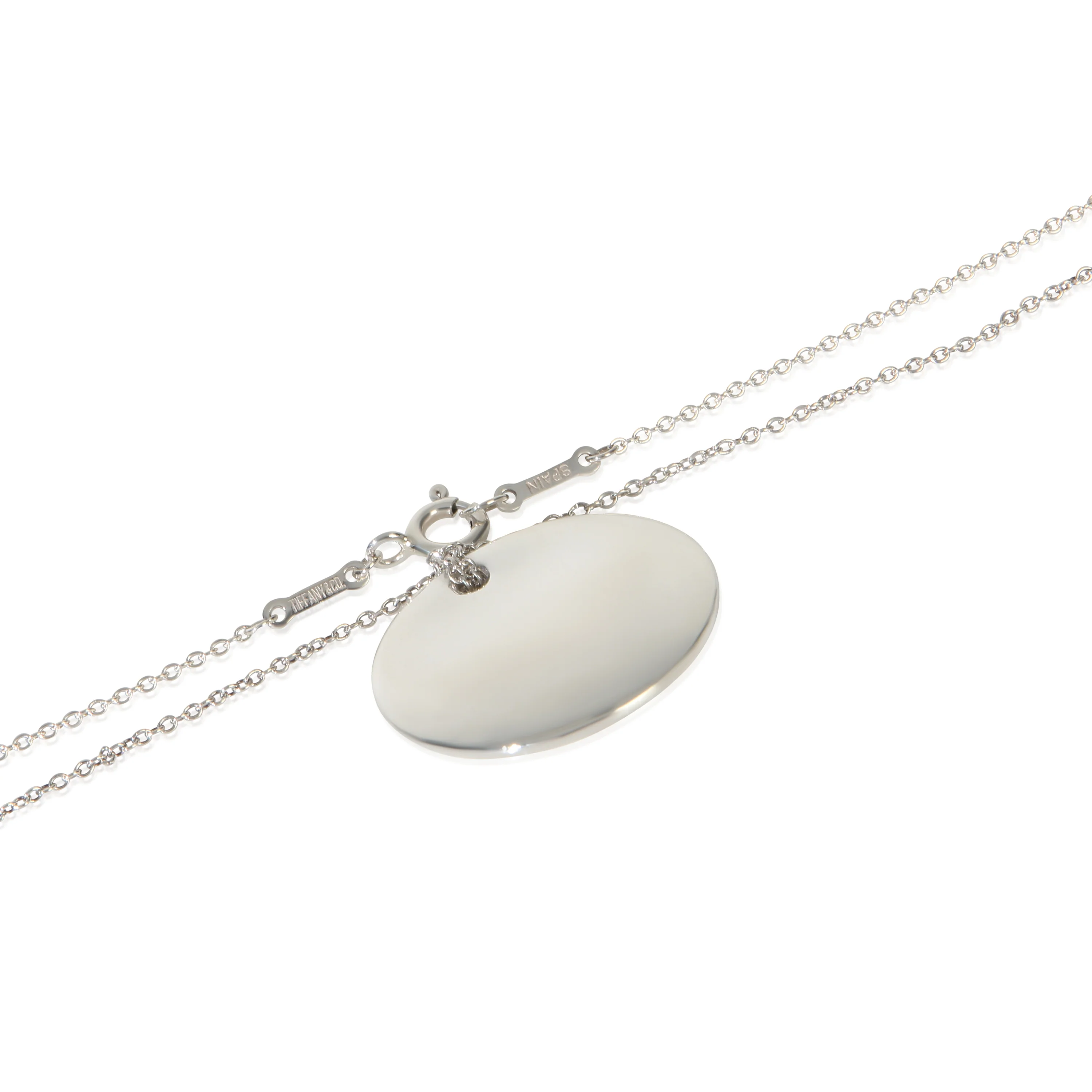 Sterling Silver Elsa Peretti Round Disc Pendant - Image 3