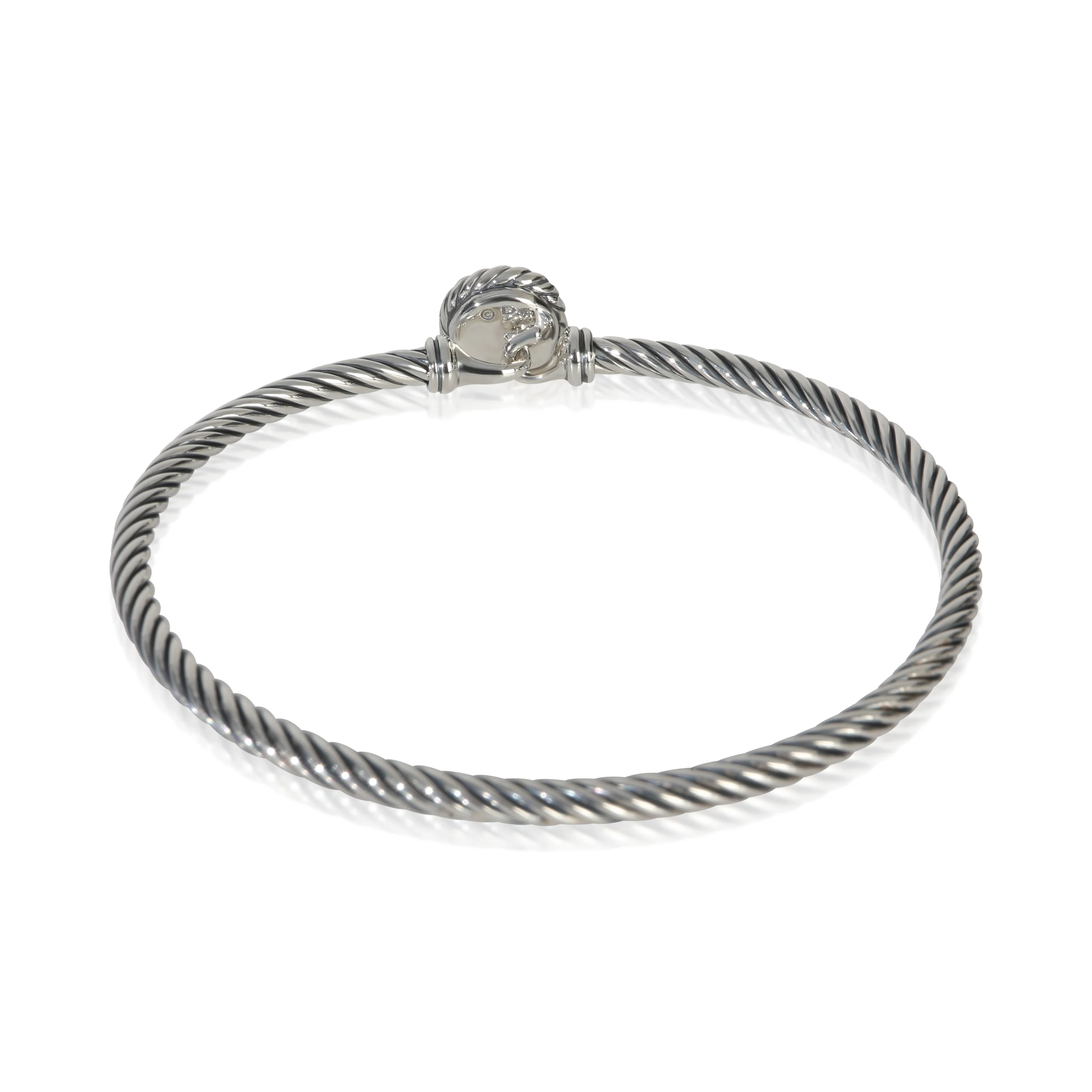 Sterling Silver Topaz Chatelaine Bracelet - Image 3