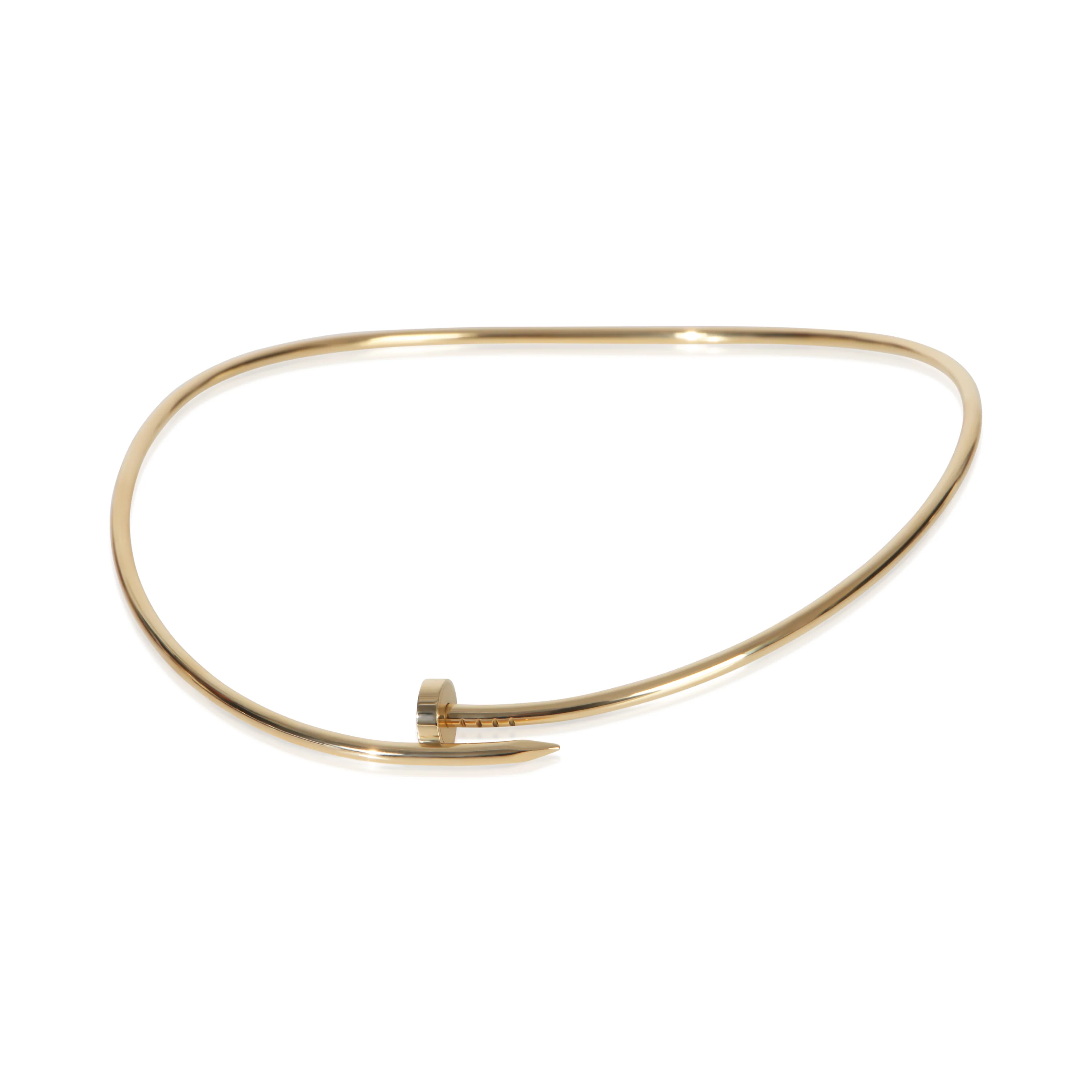 Yellow Gold  Small Model Juste Un Clou Torque Necklace