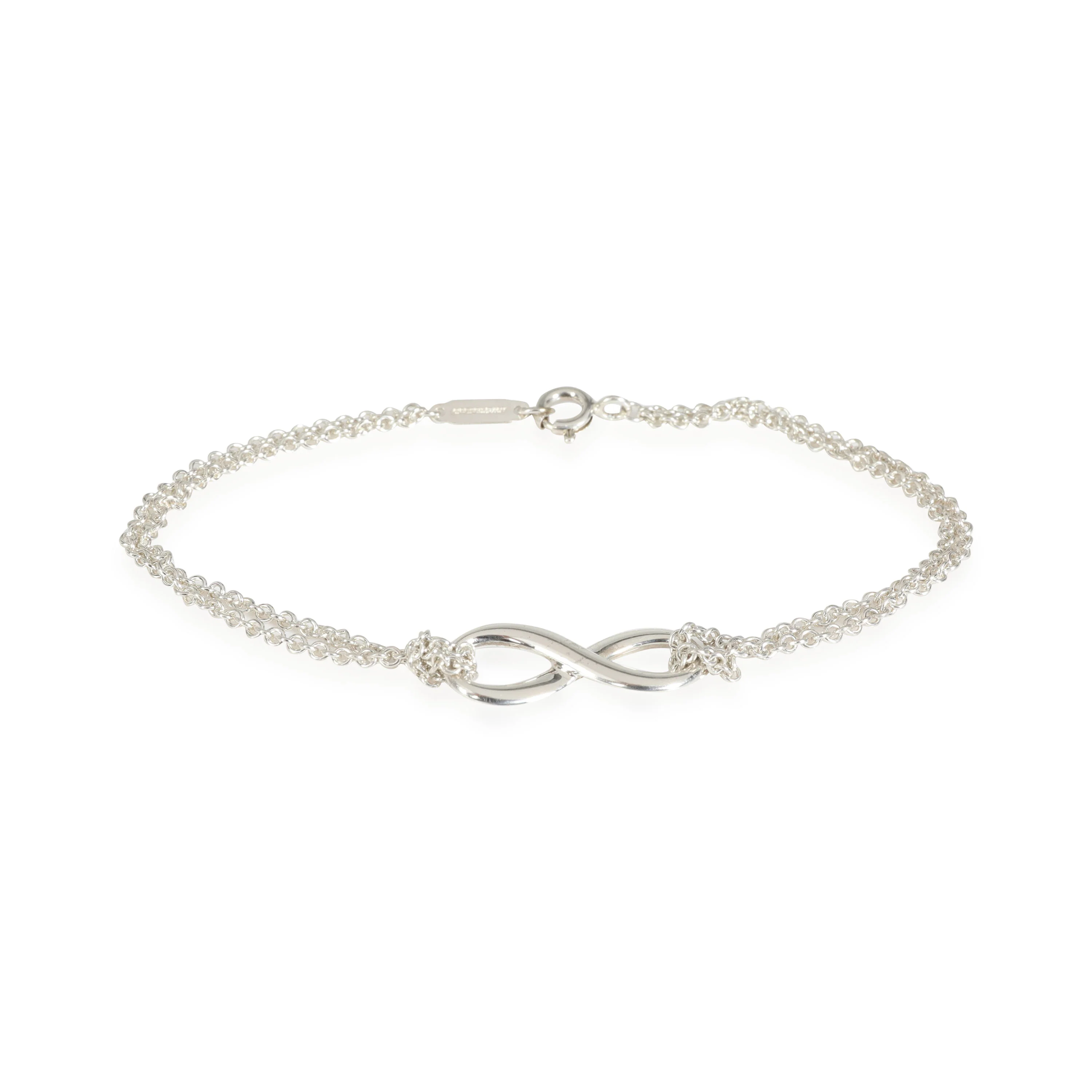 Sterling Silver  Infinity Bracelet