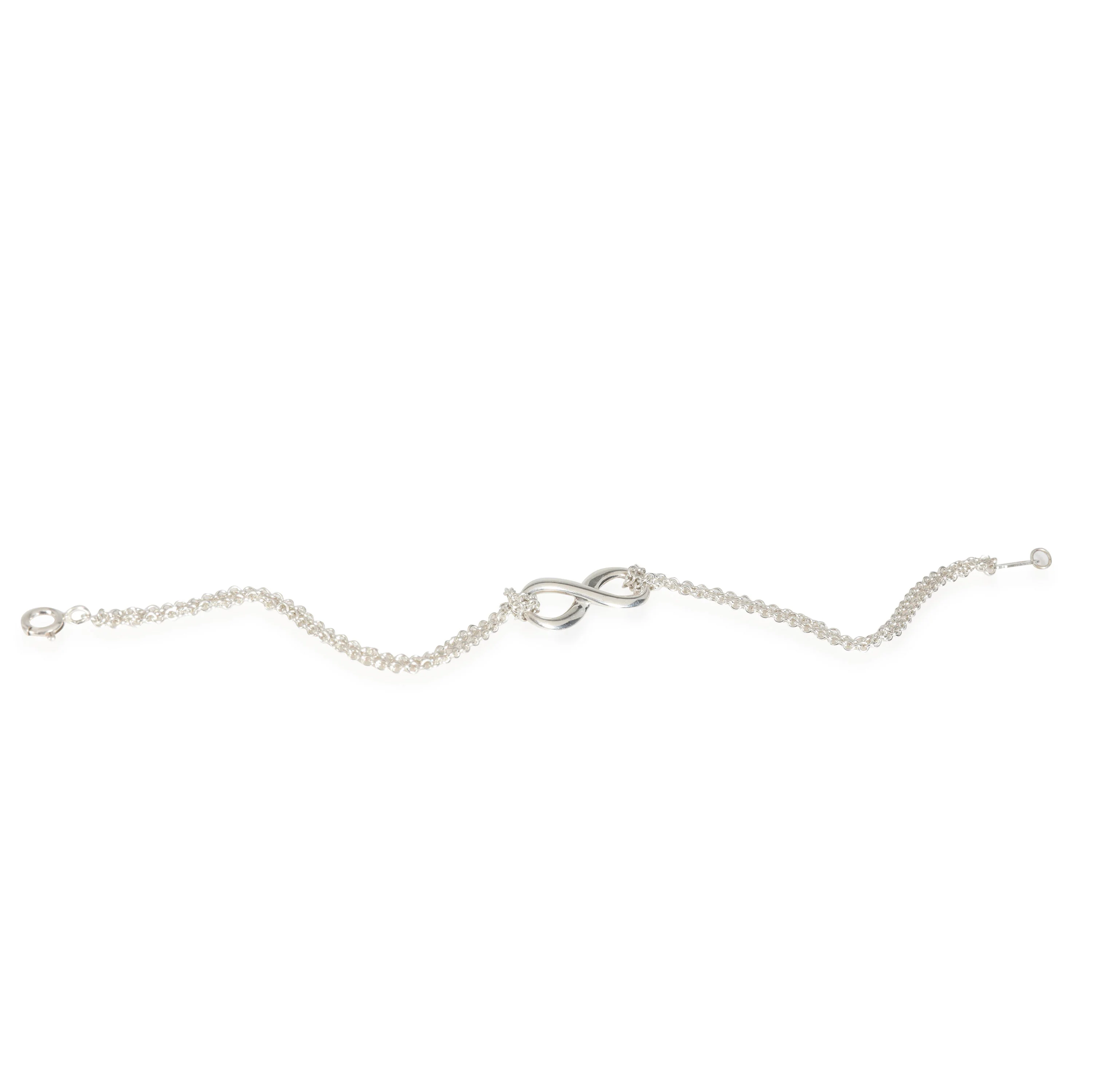 Sterling Silver  Infinity Bracelet - Image 2