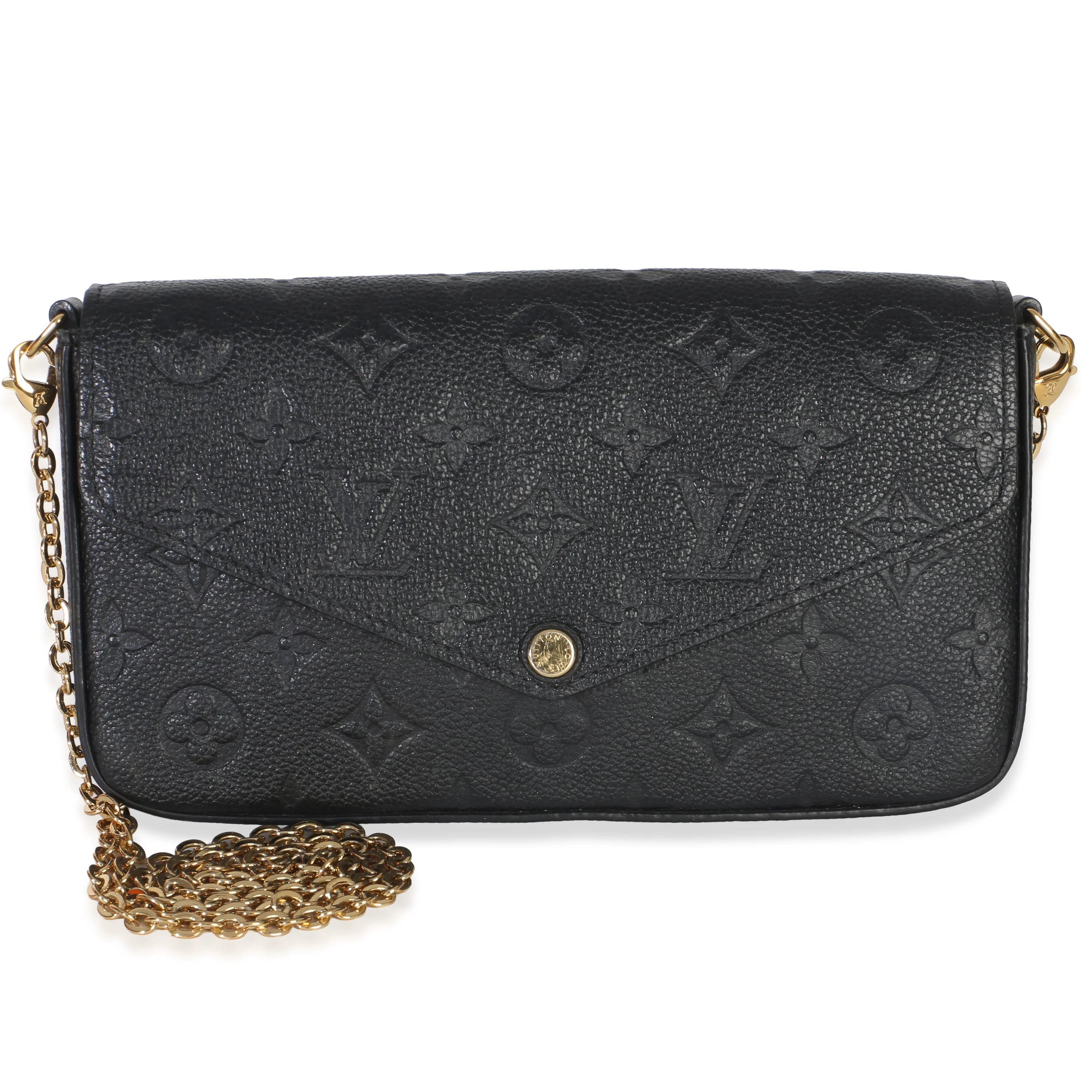 Black Monogram Empreinte Felicie Pochette