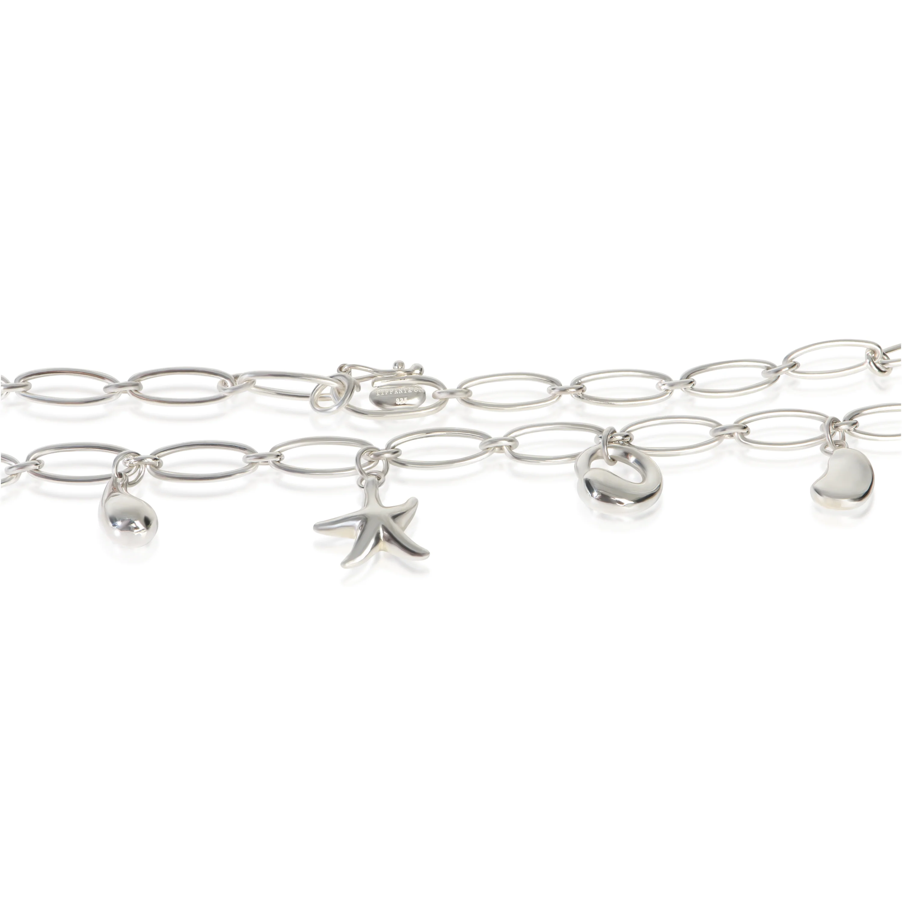 Sterling Silver  Elsa Peretti Charm Necklace - Image 2
