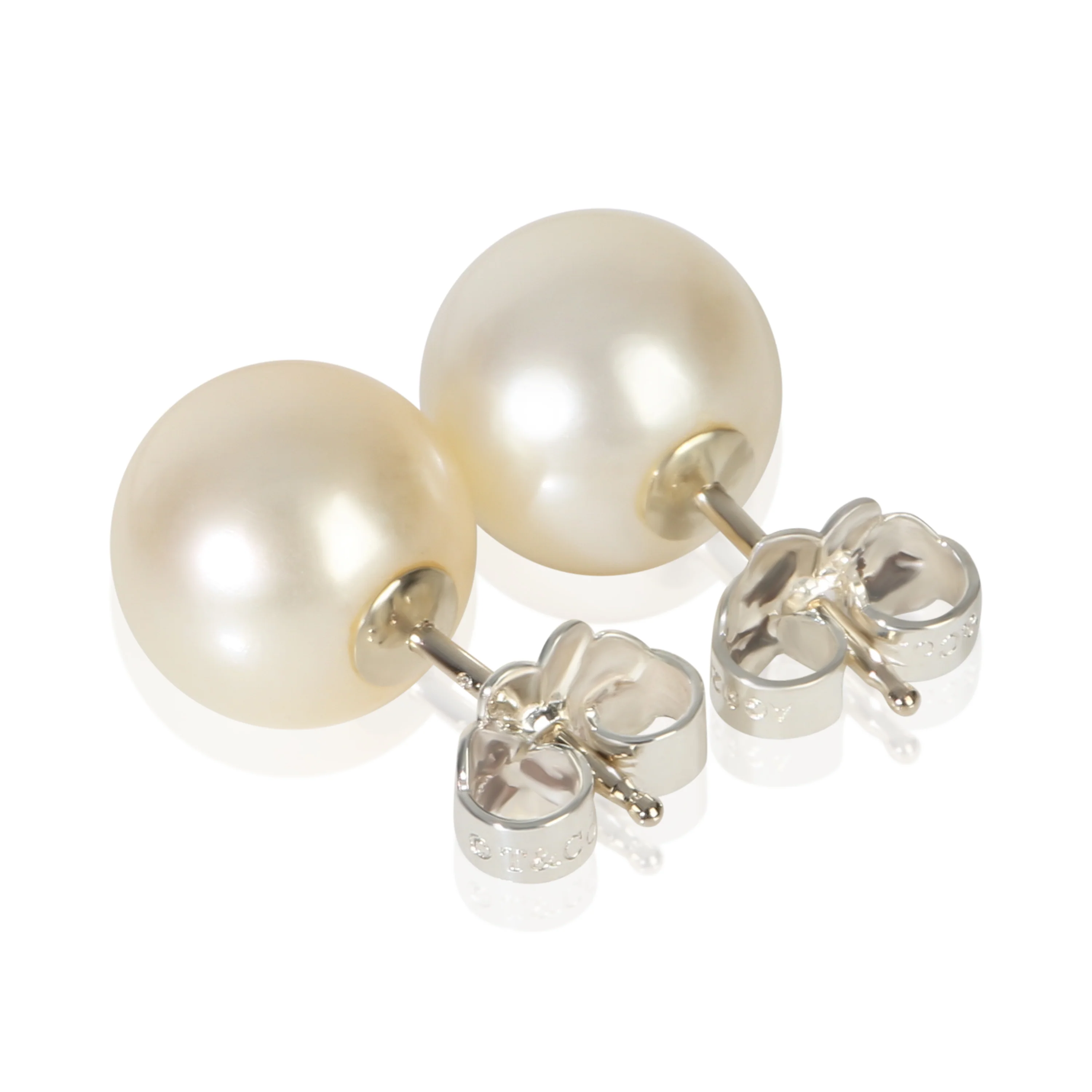 Sterling Silver Pearl Earrings - Image 3