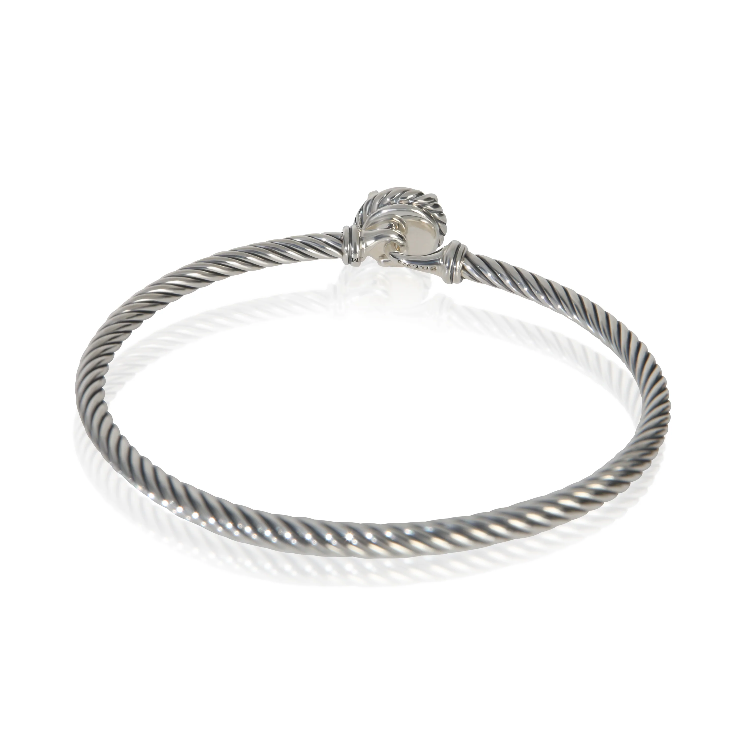 Sterling Silver Pearl Chatelaine Bracelet - Image 3