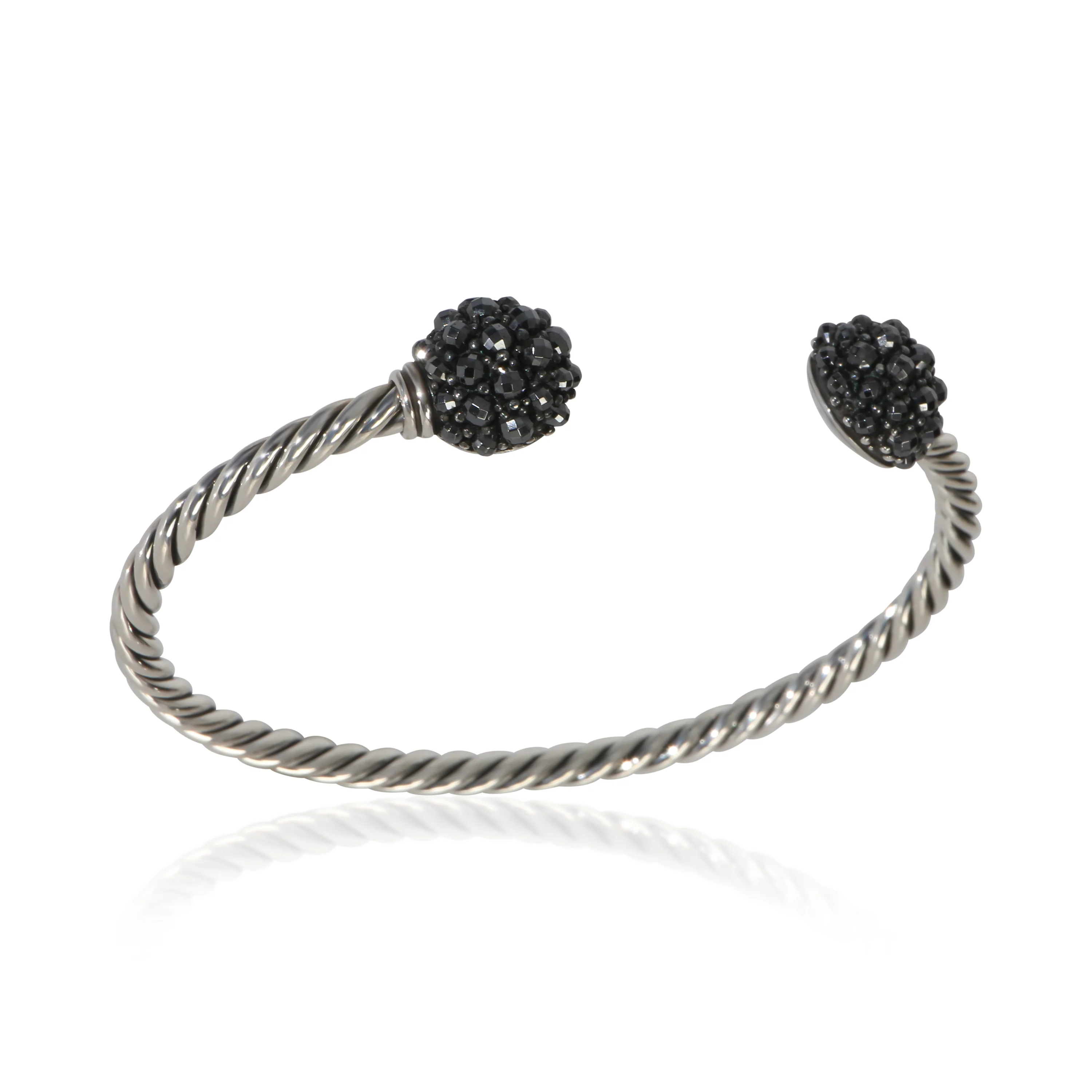 Sterling Silver Hematite Osetra Berries Bracelet - Image 4