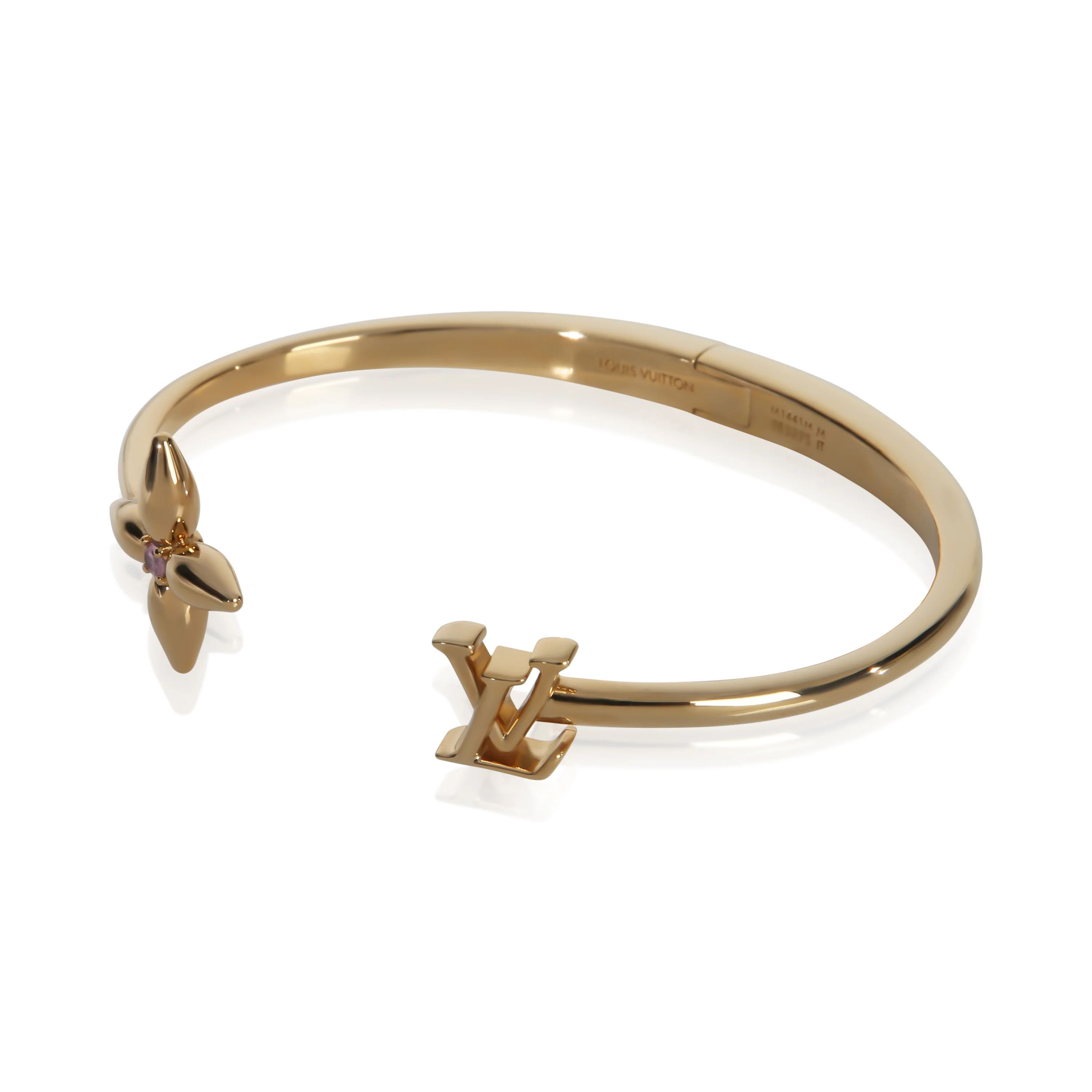 Gold-Plated  Louisette Signature Bracelet - Image 2