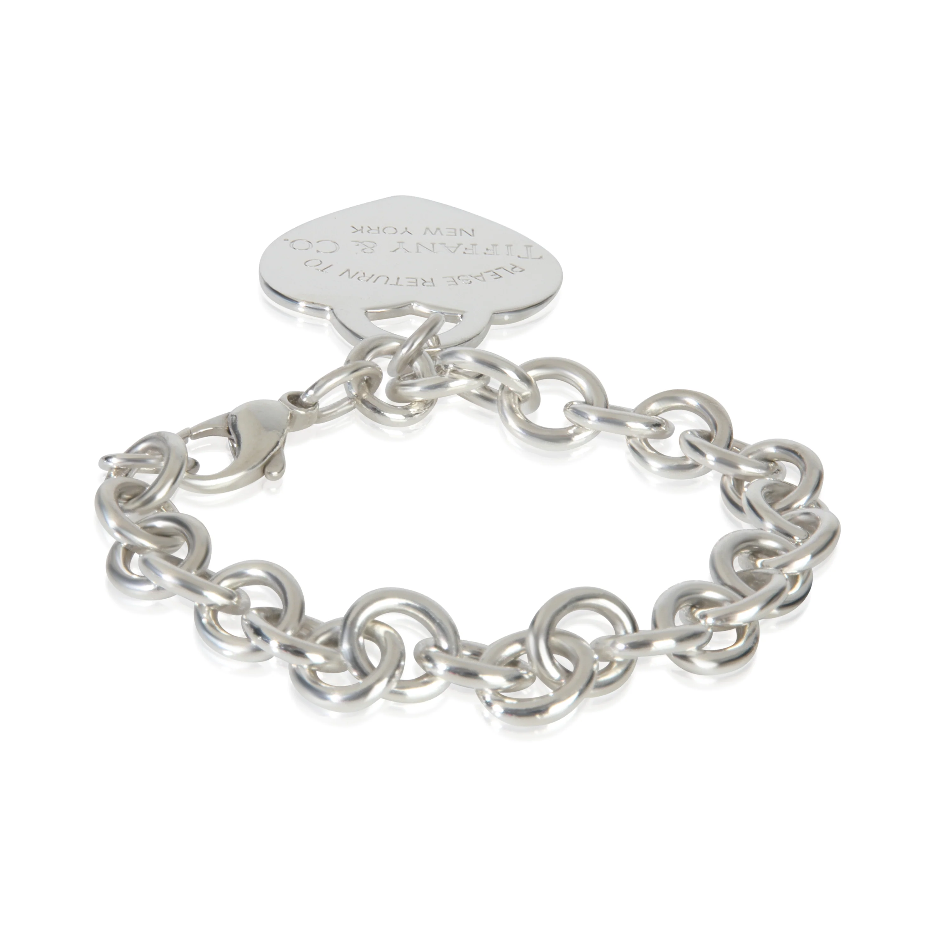 Sterling Silver XL Return To Tiffany Heart Bracelet - Image 3