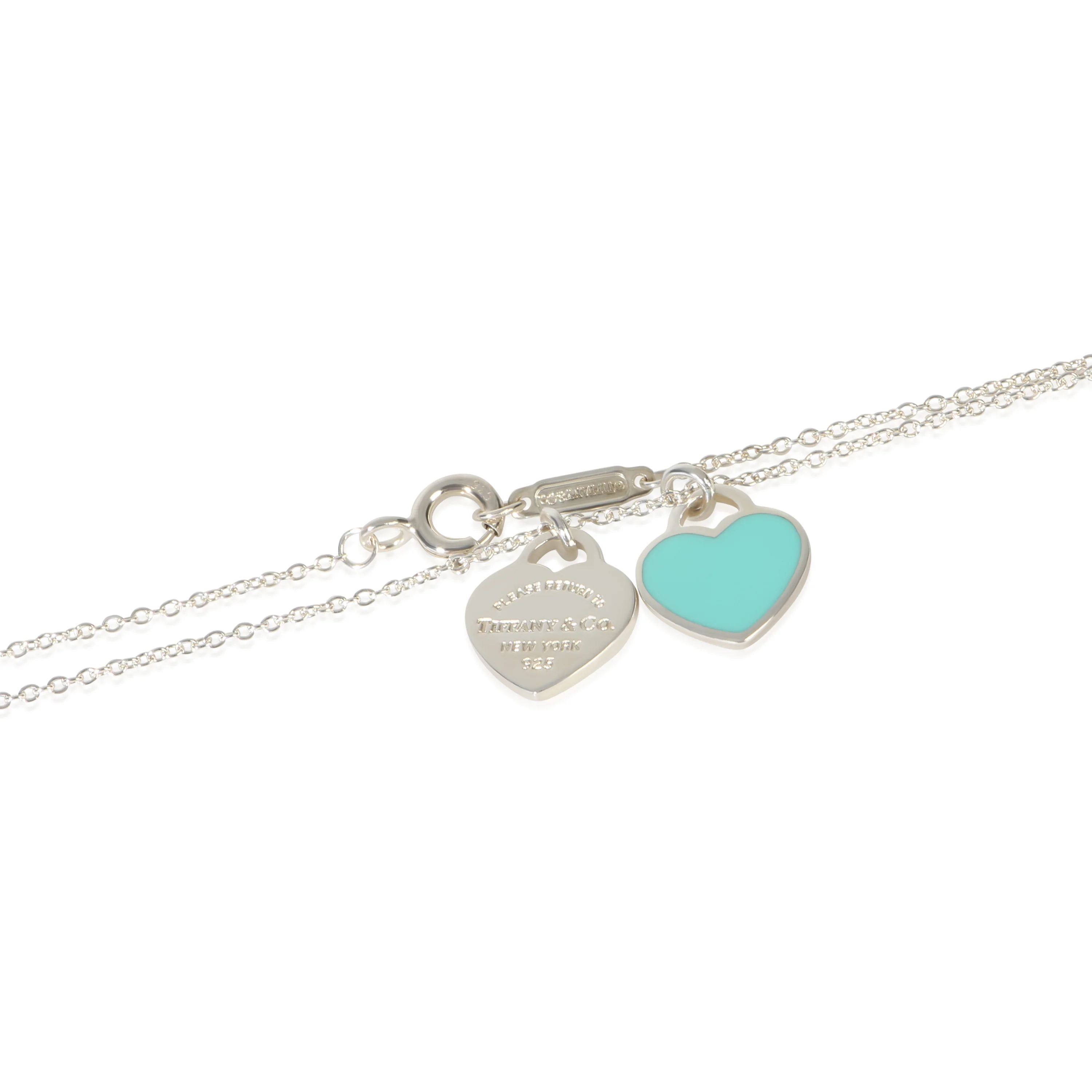 Sterling Silver  Mini Return To Tiffany Pendant - Image 2