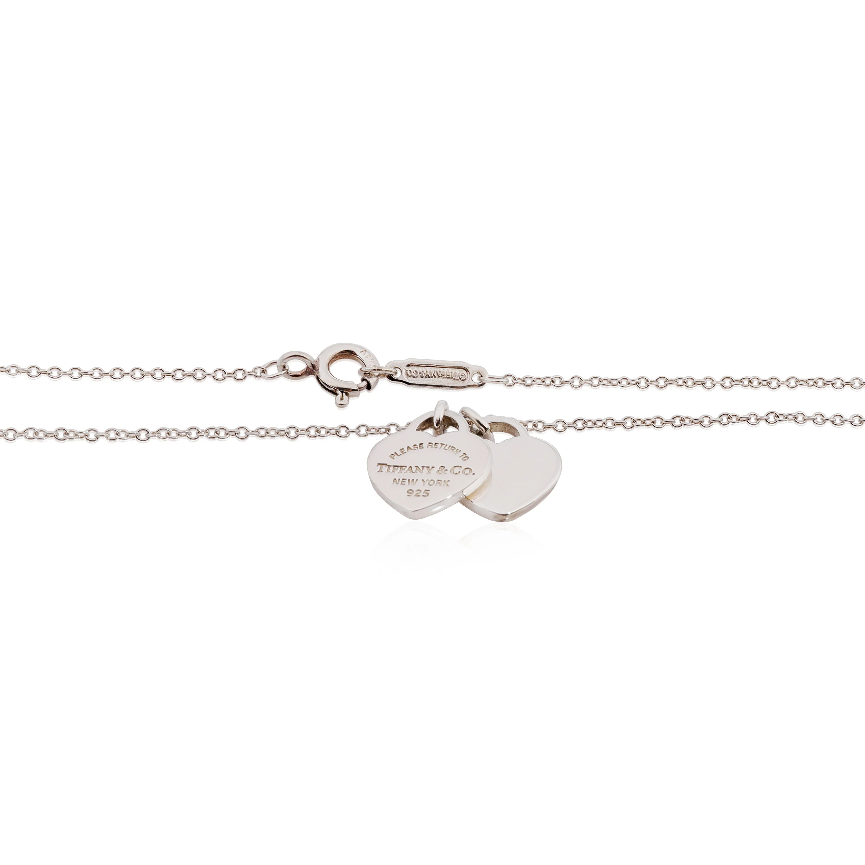 Sterling Silver  Mini Return To Tiffany Pendant - Image 2