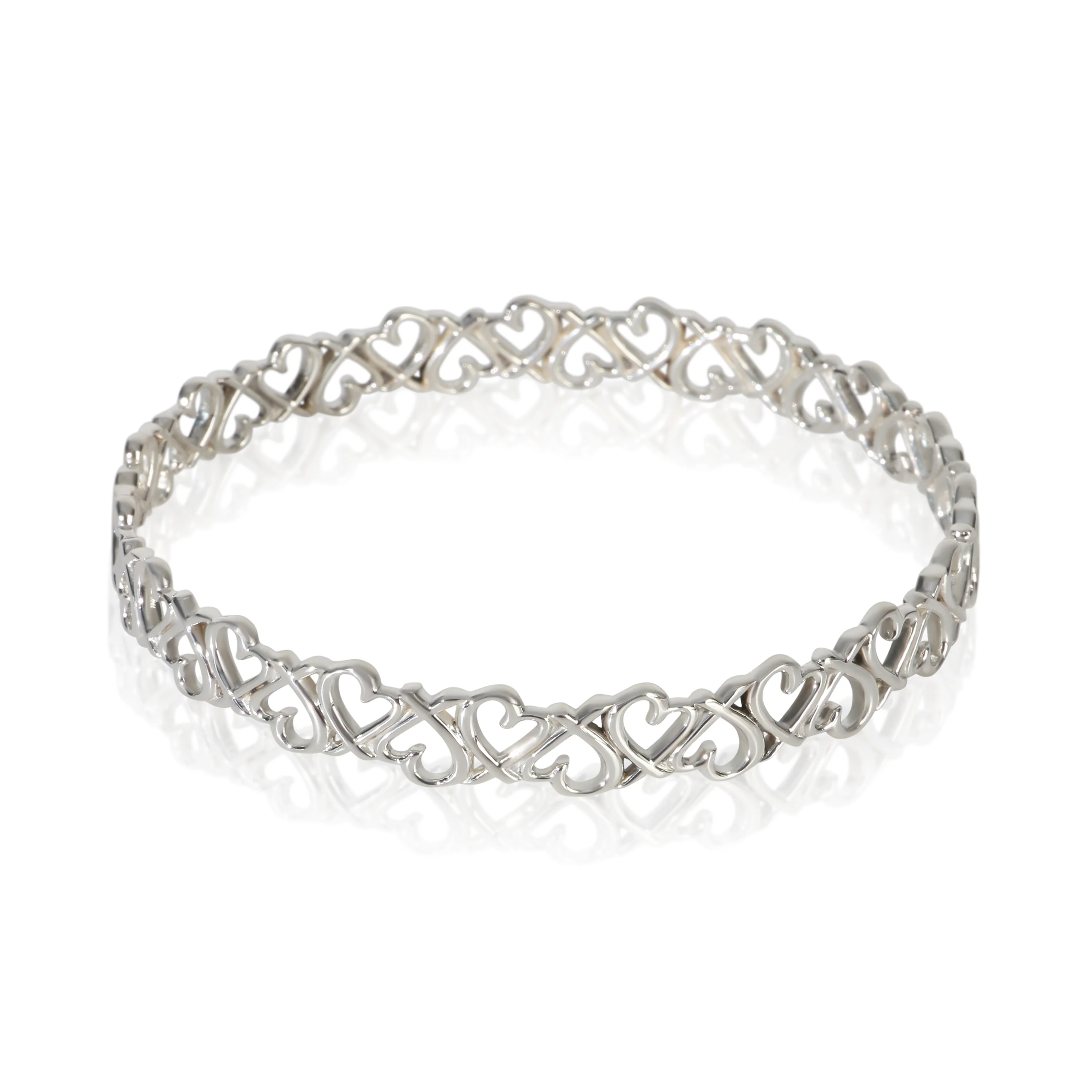 Sterling Silver Paloma Picasso Loving Heart Bracelet