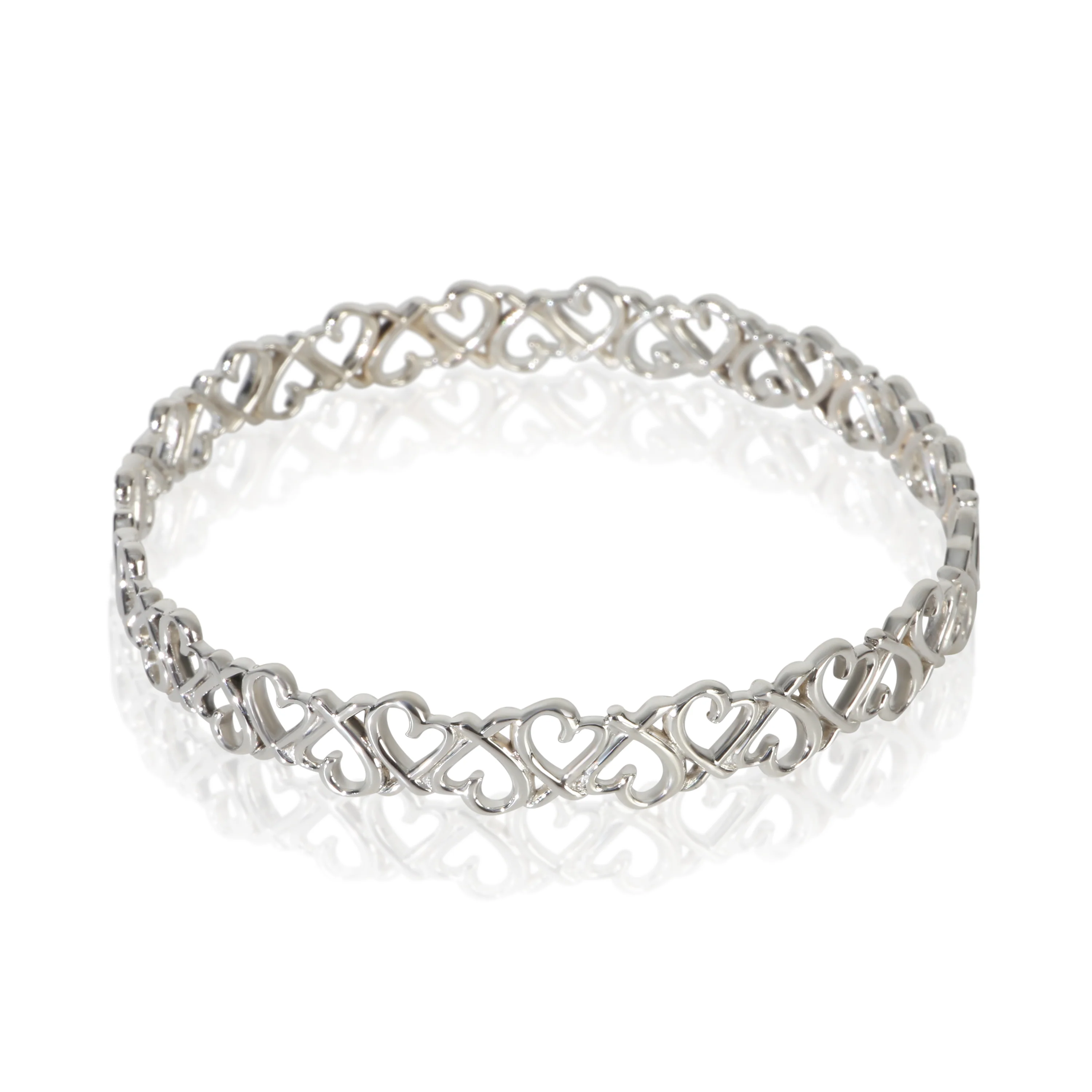 Sterling Silver Paloma Picasso Loving Heart Bracelet - Image 2