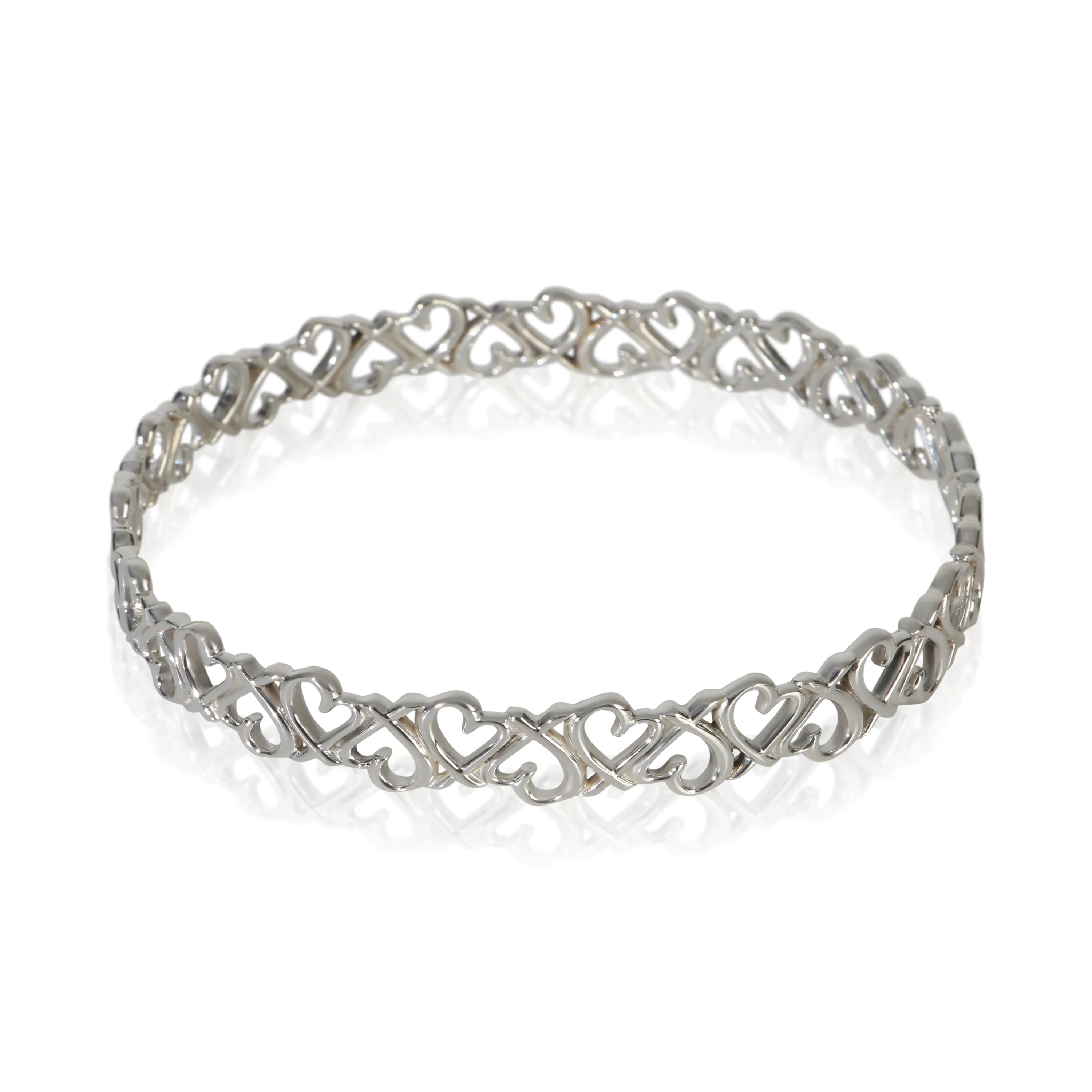 Sterling Silver Paloma Picasso Loving Heart Bracelet - Image 3