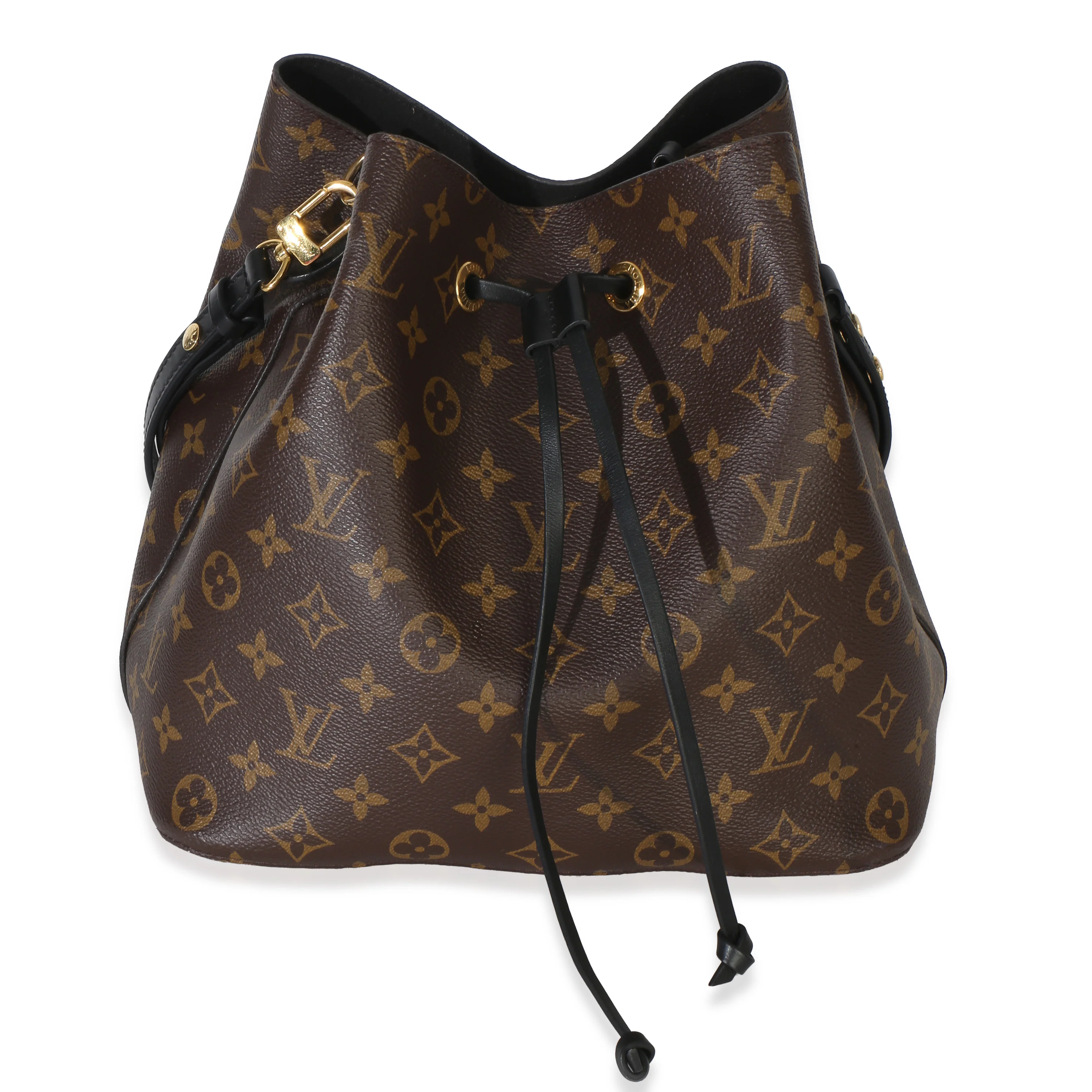 Black Monogram Canvas Neonoe MM
