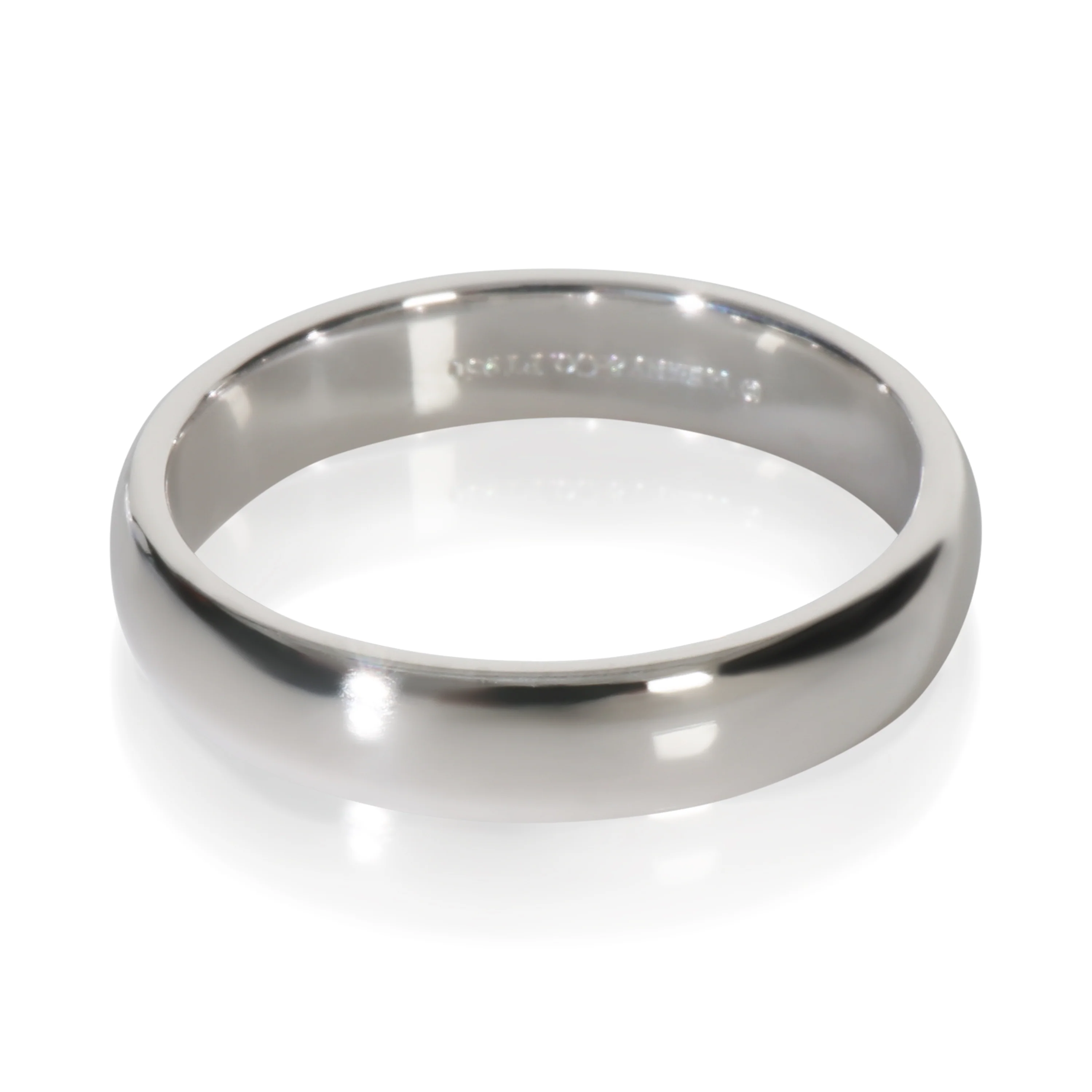 Platinum Tiffany Forever 4.5mm Band