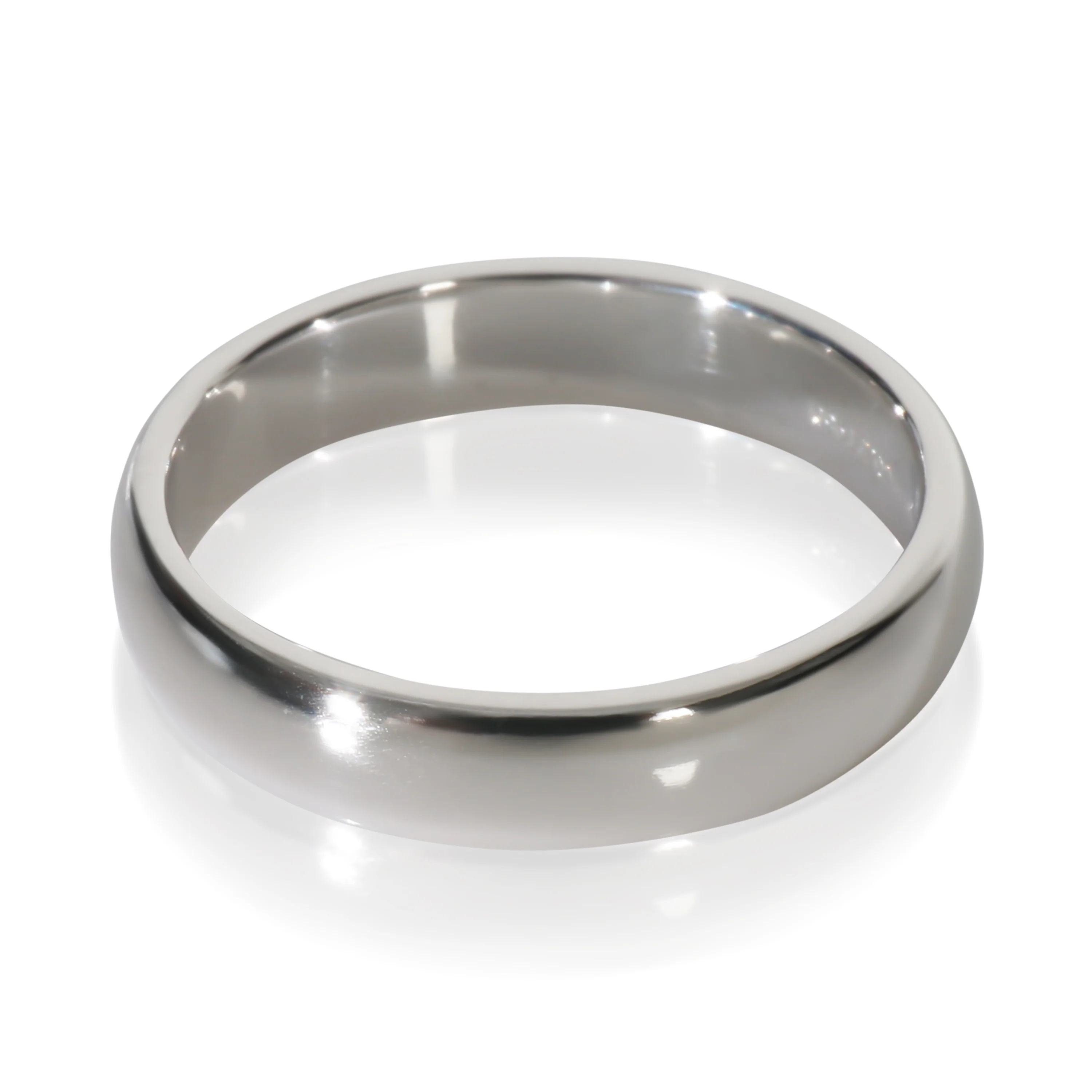 Platinum Tiffany Forever 4.5mm Band - Image 2