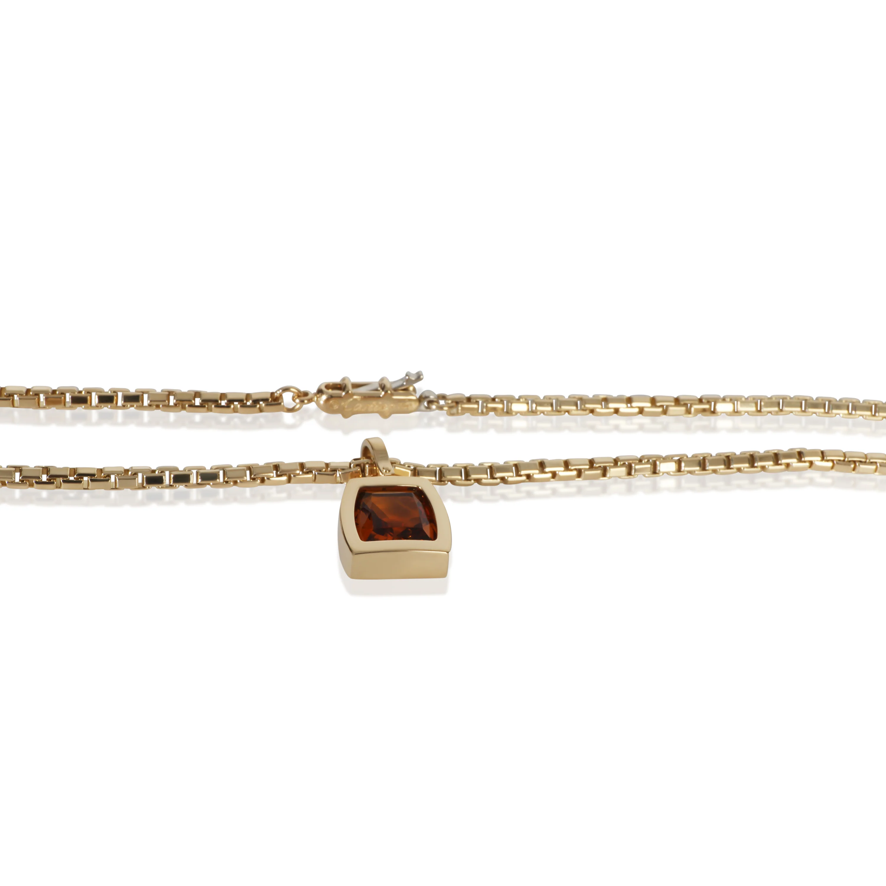 Yellow Gold Citrine Dona Necklace - Image 2