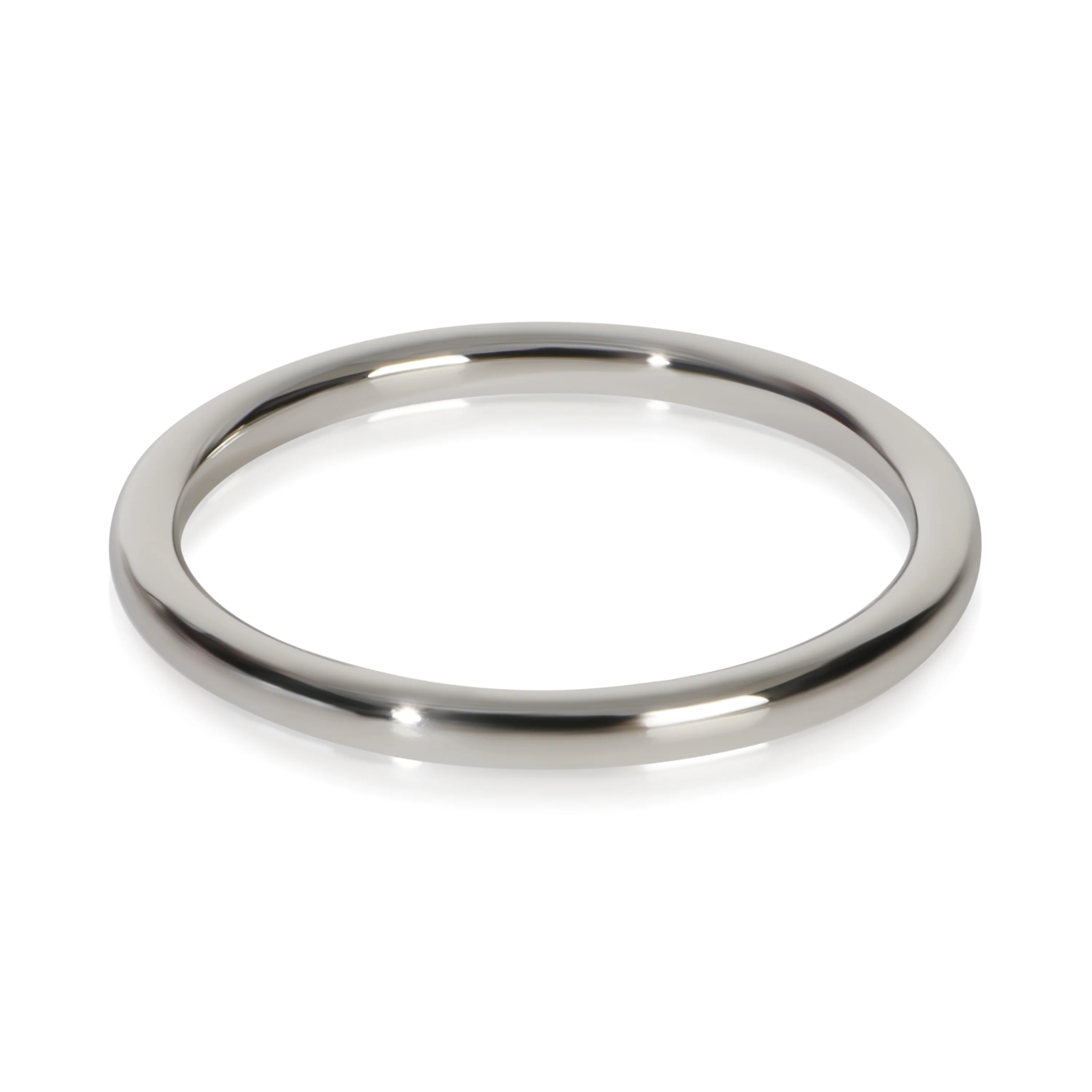 Platinum  1.6mm Round Band