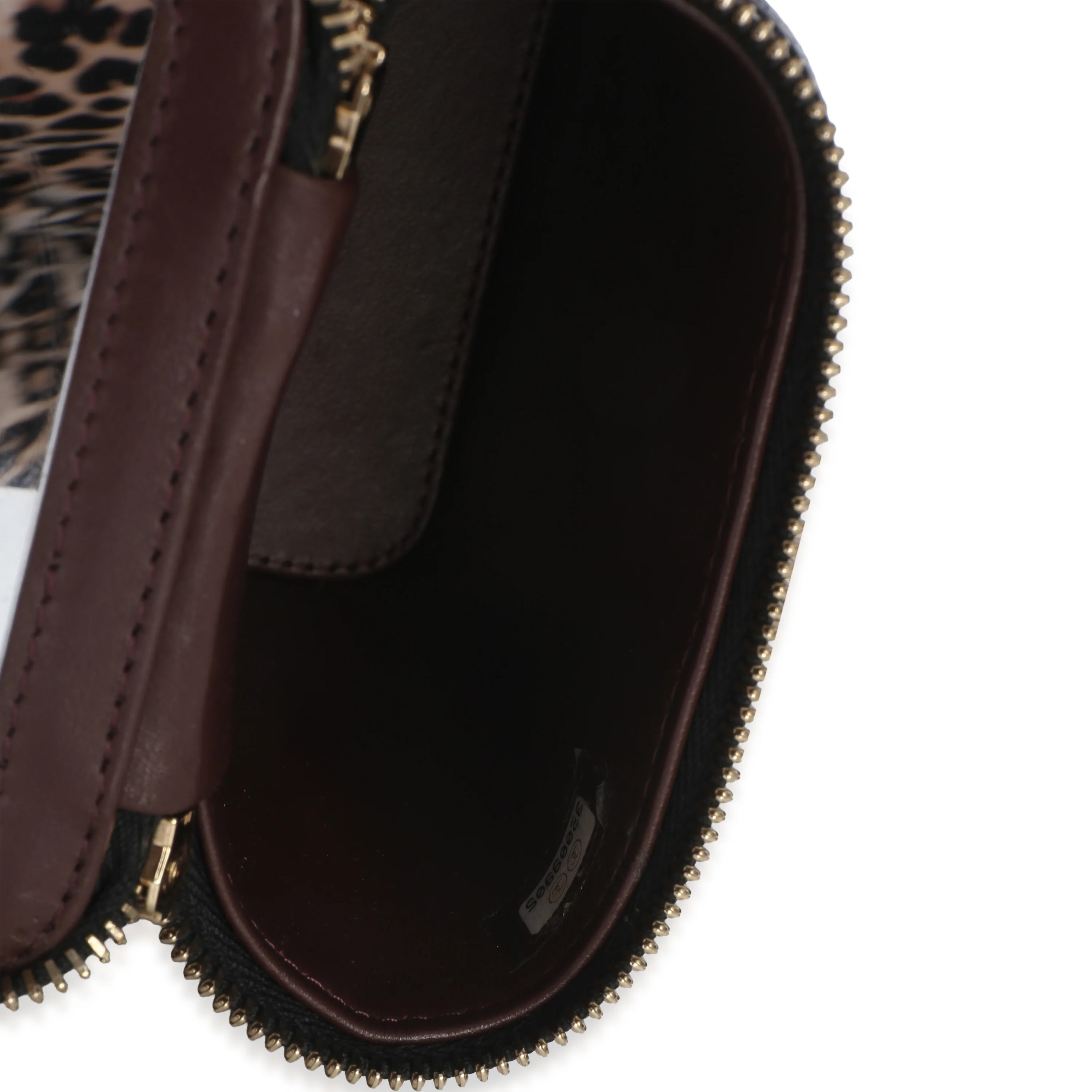 Black Caviar Quilted Small Vertical Coco Beauty Vanity Case - Image 8