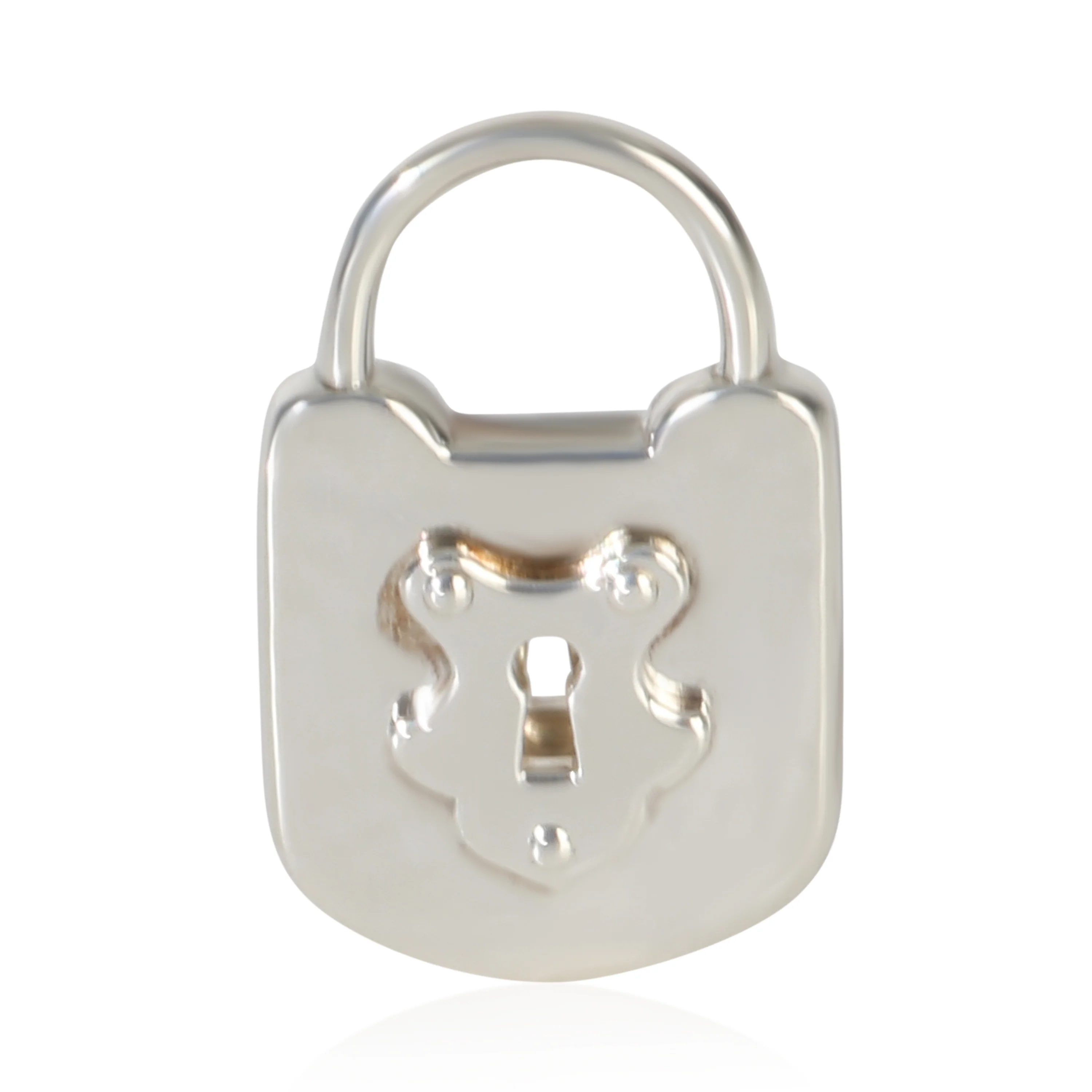Sterling Silver  Lock Pendant