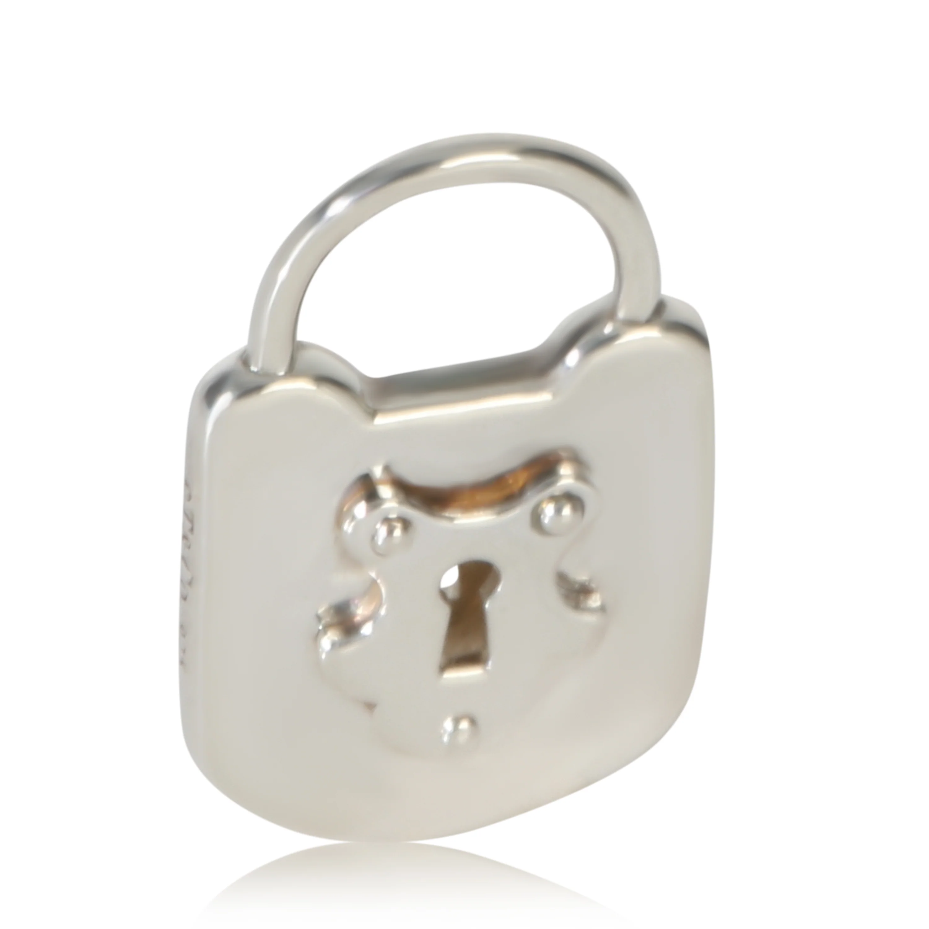 Sterling Silver  Lock Pendant - Image 4
