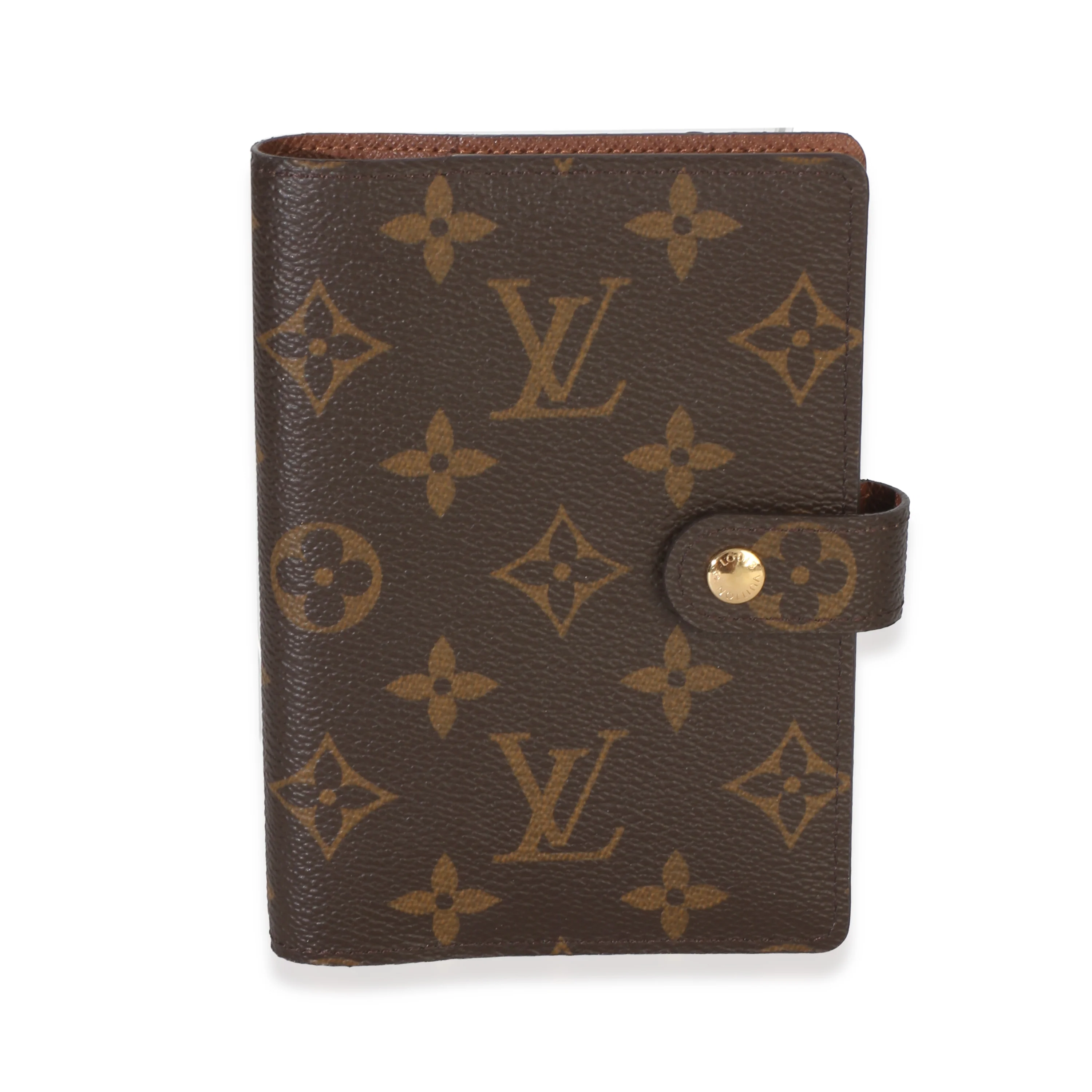Monogram Canvas Small Ring Agenda Cover