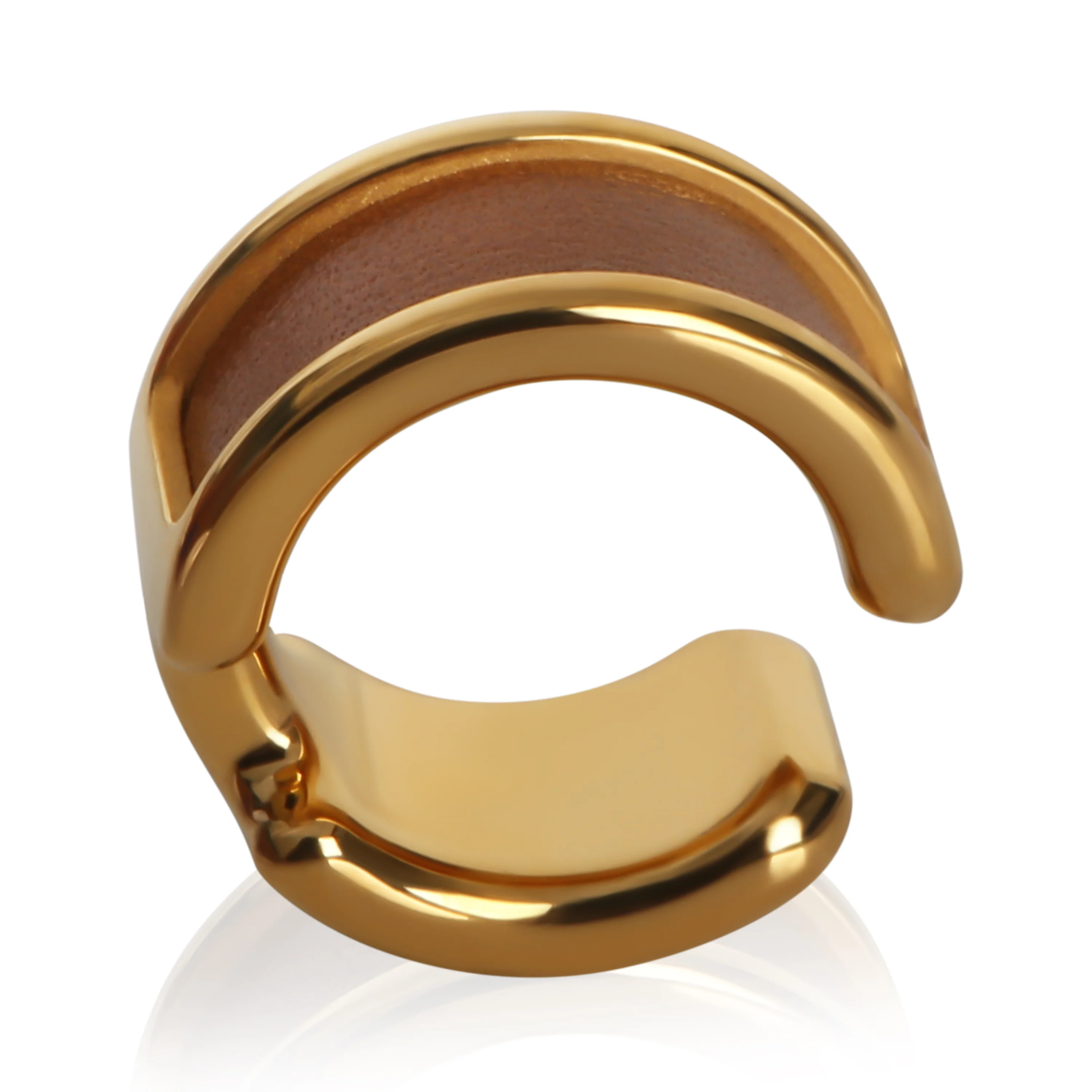 Gold-Plated  Olympe Ear Cuff Earring - Image 3