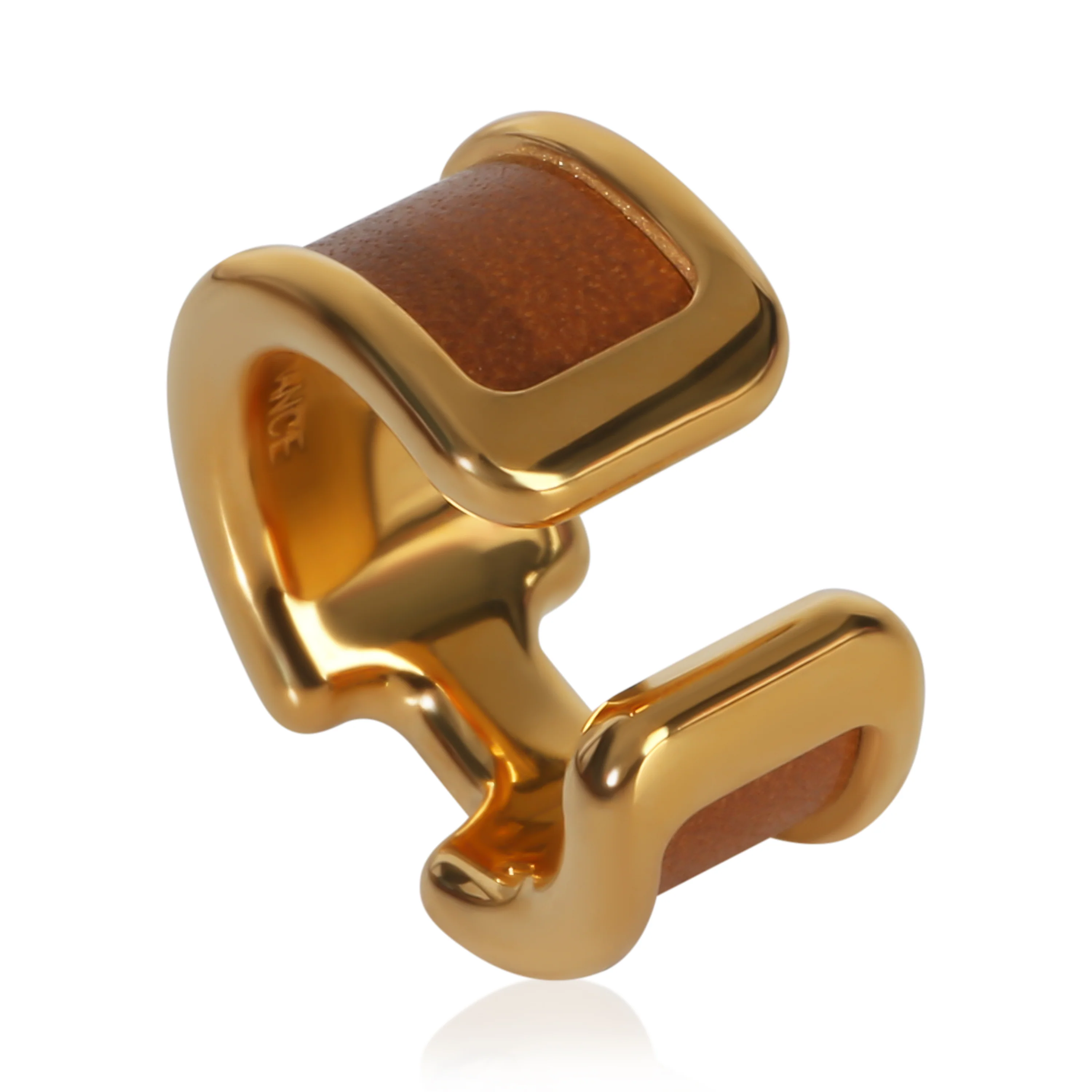 Gold-Plated  Olympe Ear Cuff Earring - Image 4