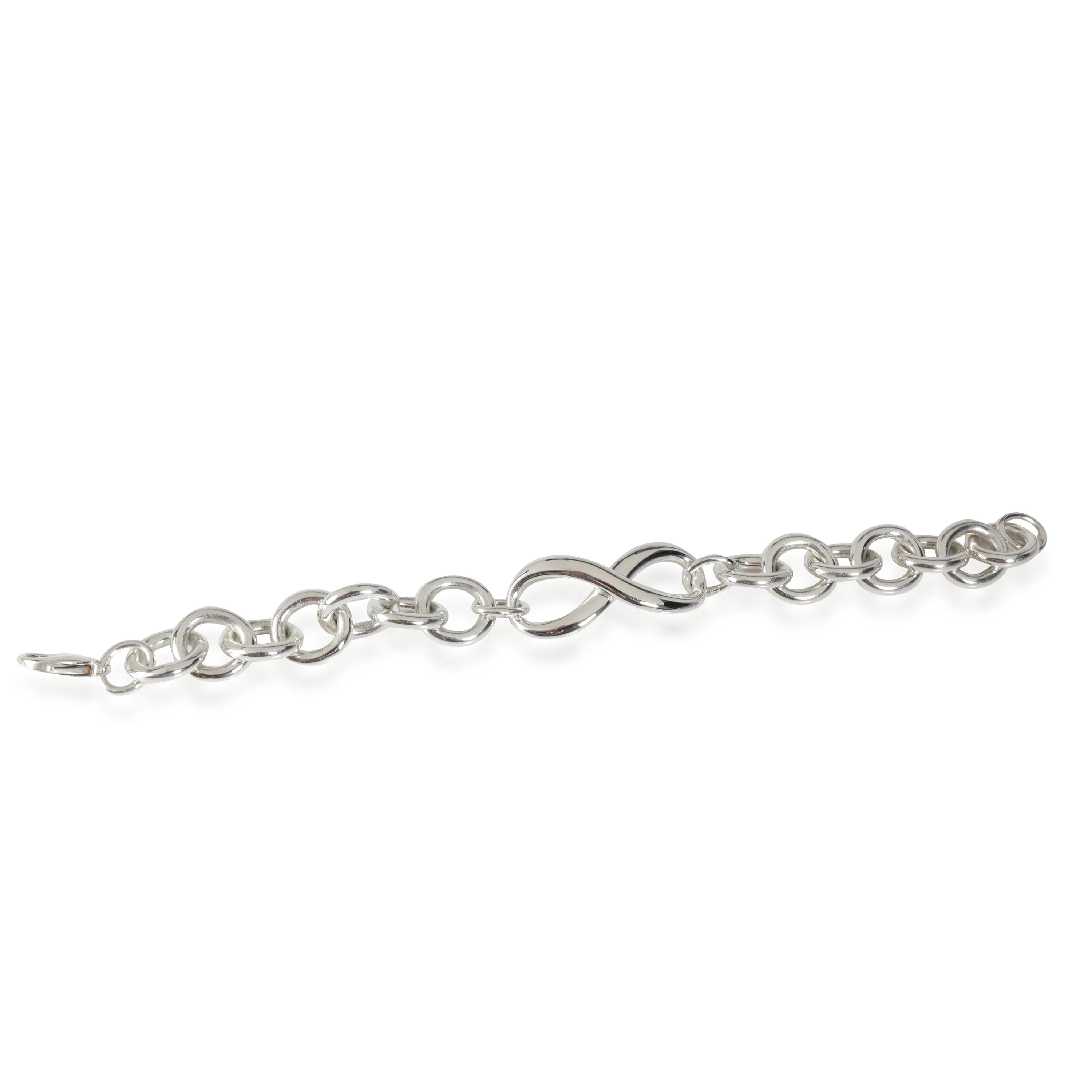 Sterling Silver  Infinity Bracelet - Image 2