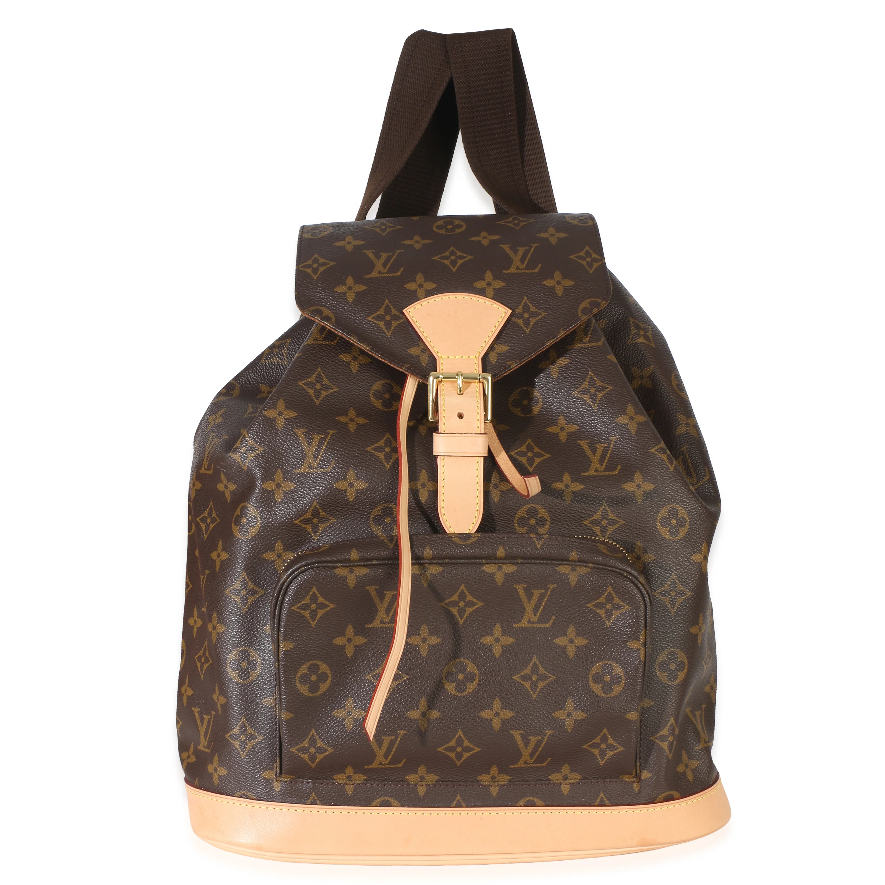 Vintage Monogram Canvas Montsouris MM Backpack